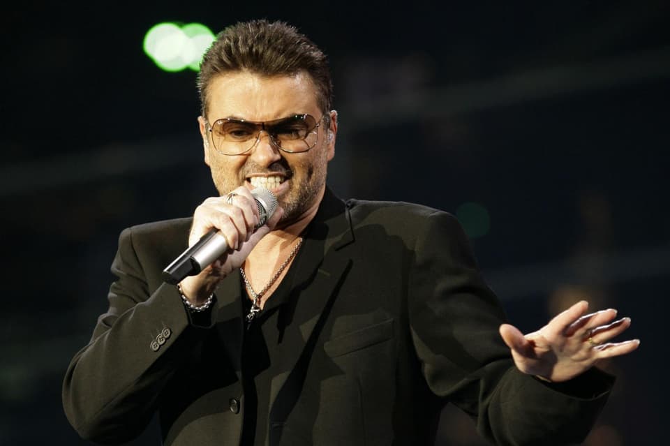 George Michael performing in concert on the first night of his 25 Live European Stadium tour at the NRGI Stadium in Arhus, Denmark. PRESS ASSOCIATION Photo. Picture date: Friday 18 May 2007. Photo credit should read: Yui Mok/PA Wire