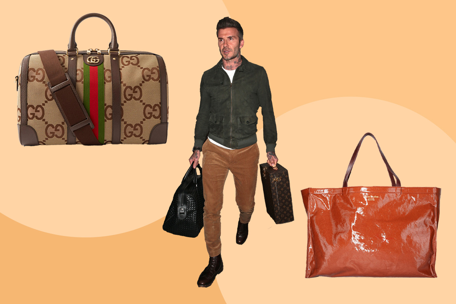 Best weekend bags for men from Rains, Gucci, Paul Smith, and more