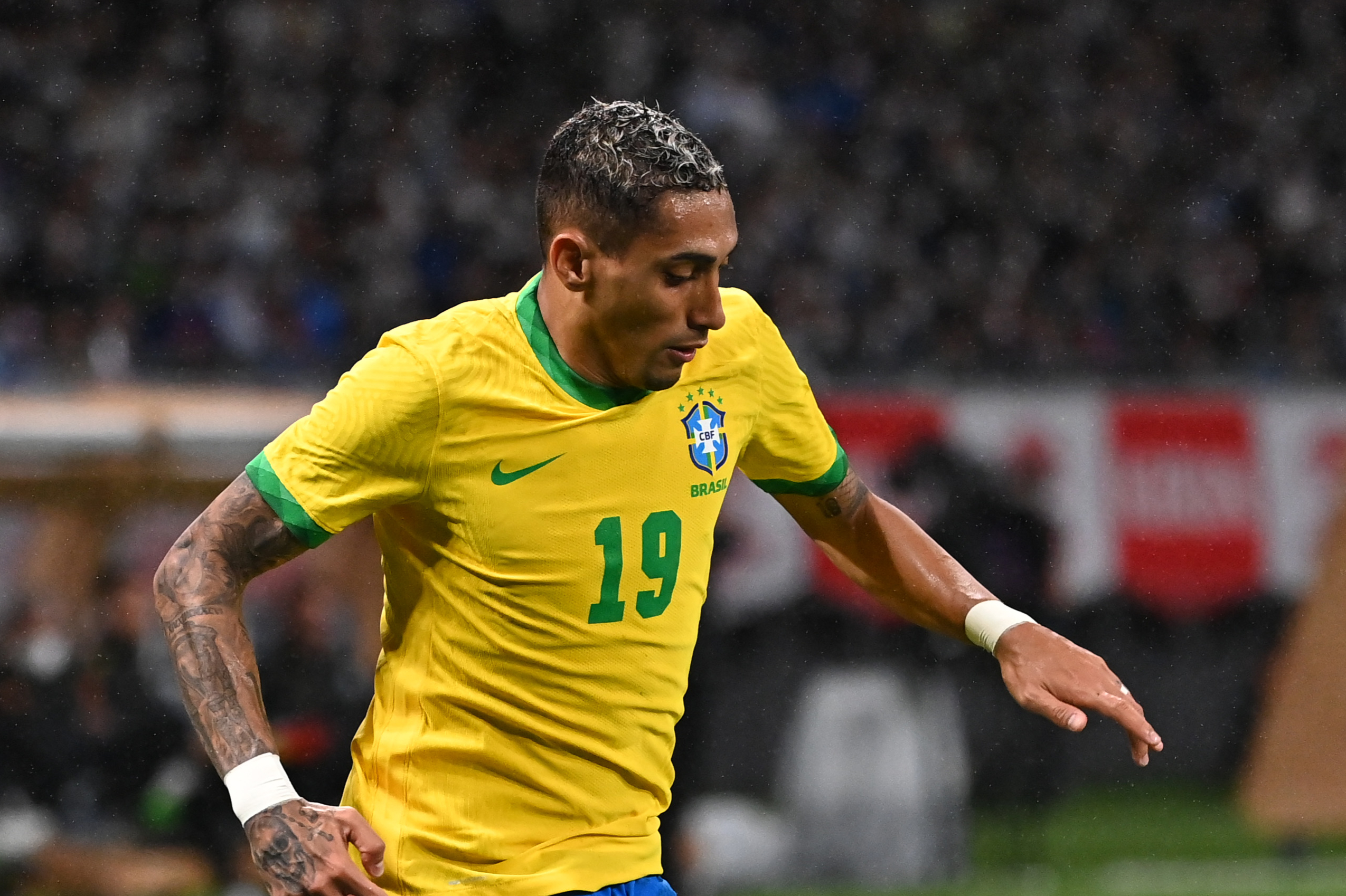 Arsenal and Tottenham poised for Raphinha transfer fight but Leeds winger prefers Barcelona switch