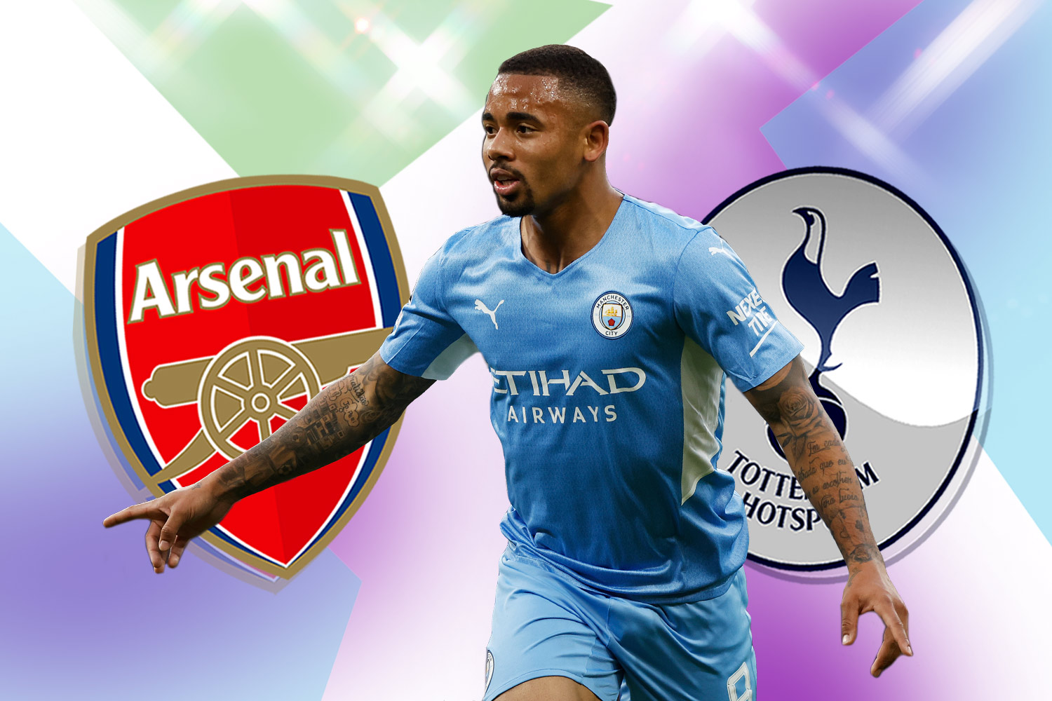 Tottenham end Gabriel Jesus interest as Arsenal close in on key transfer target