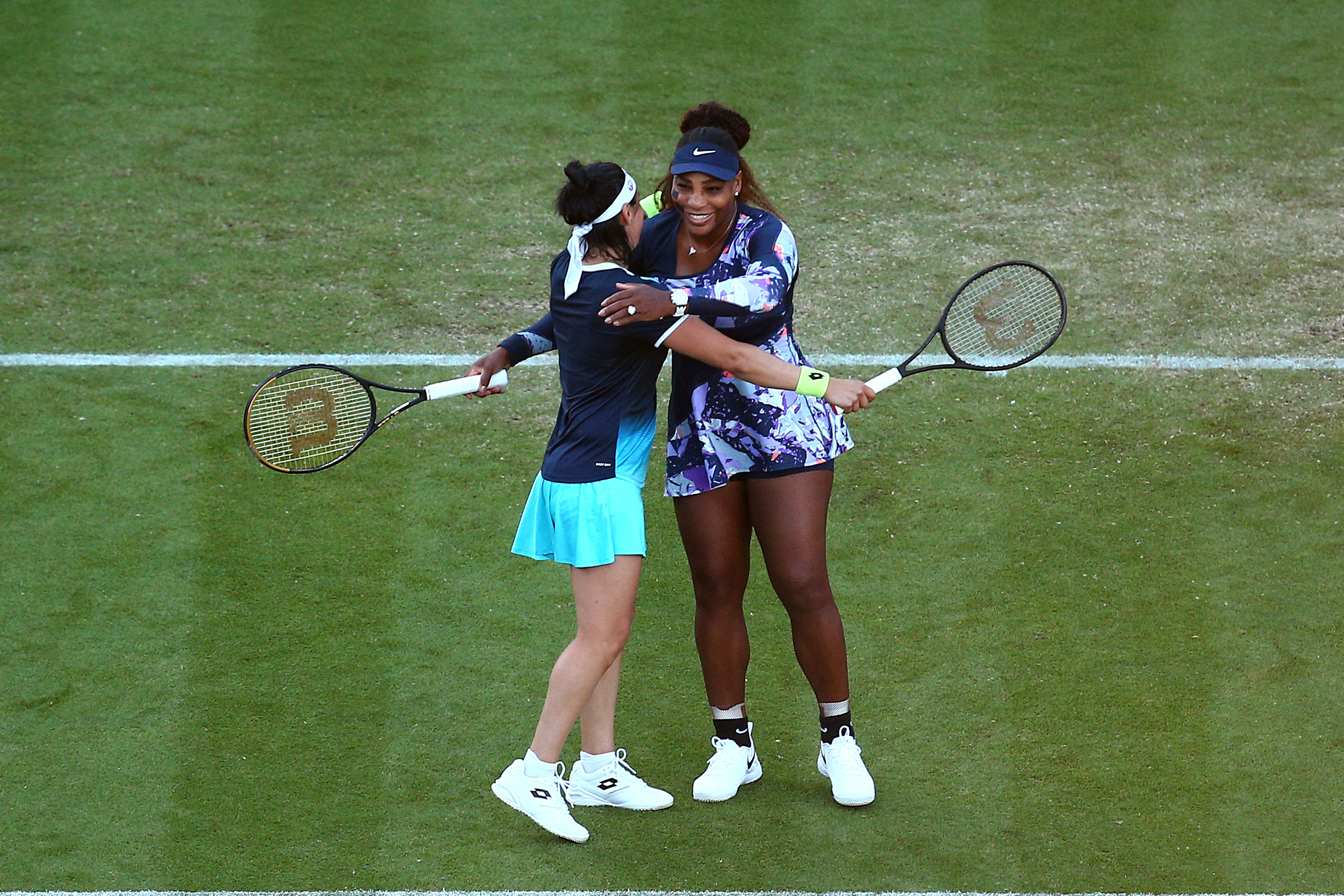 Serena Williams continues comeback trail with second win at Eastbourne International