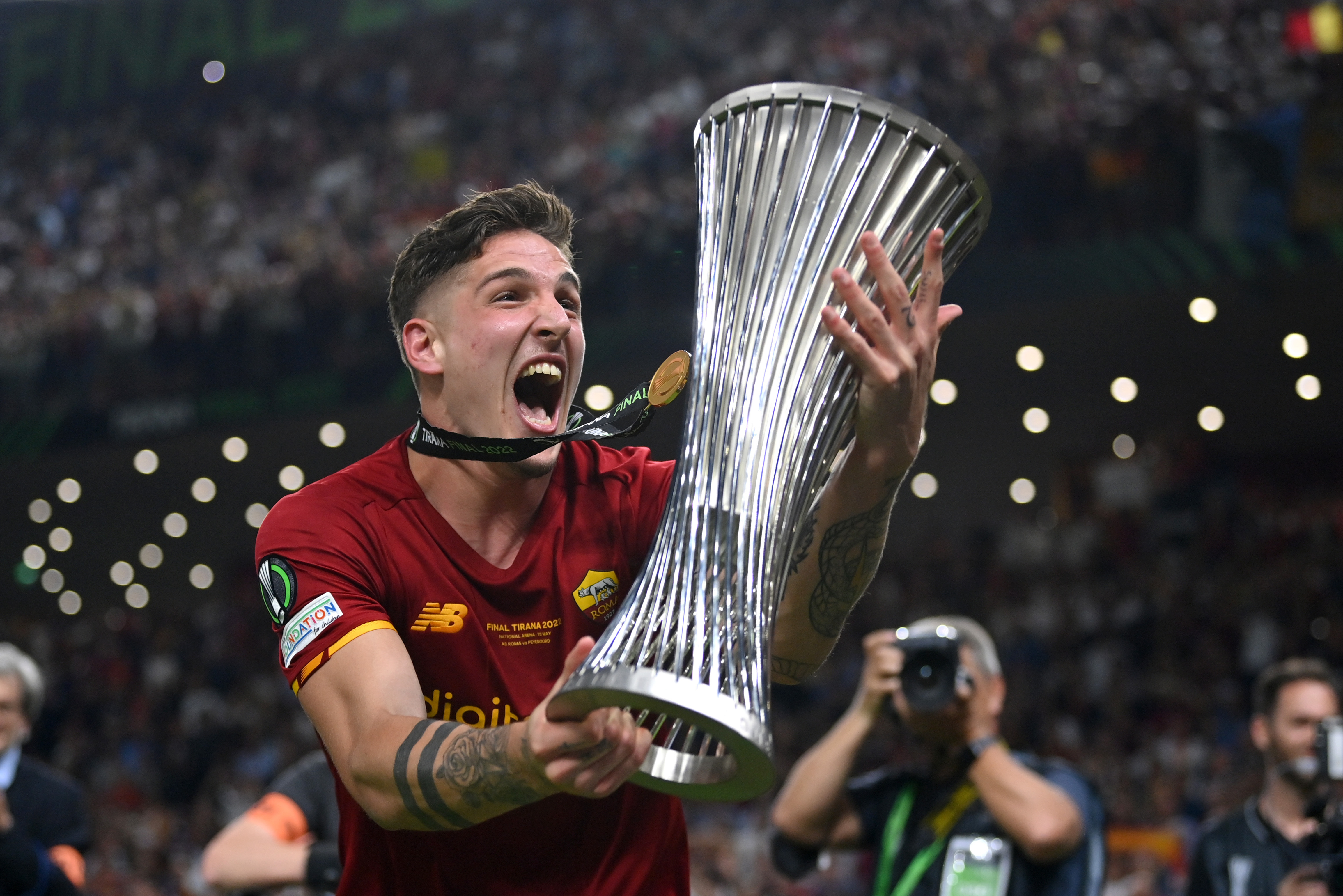 Tottenham blow in Nicolo Zaniolo bid after Roma U-turn with outgoings the priority after Destiny Udogie swoop