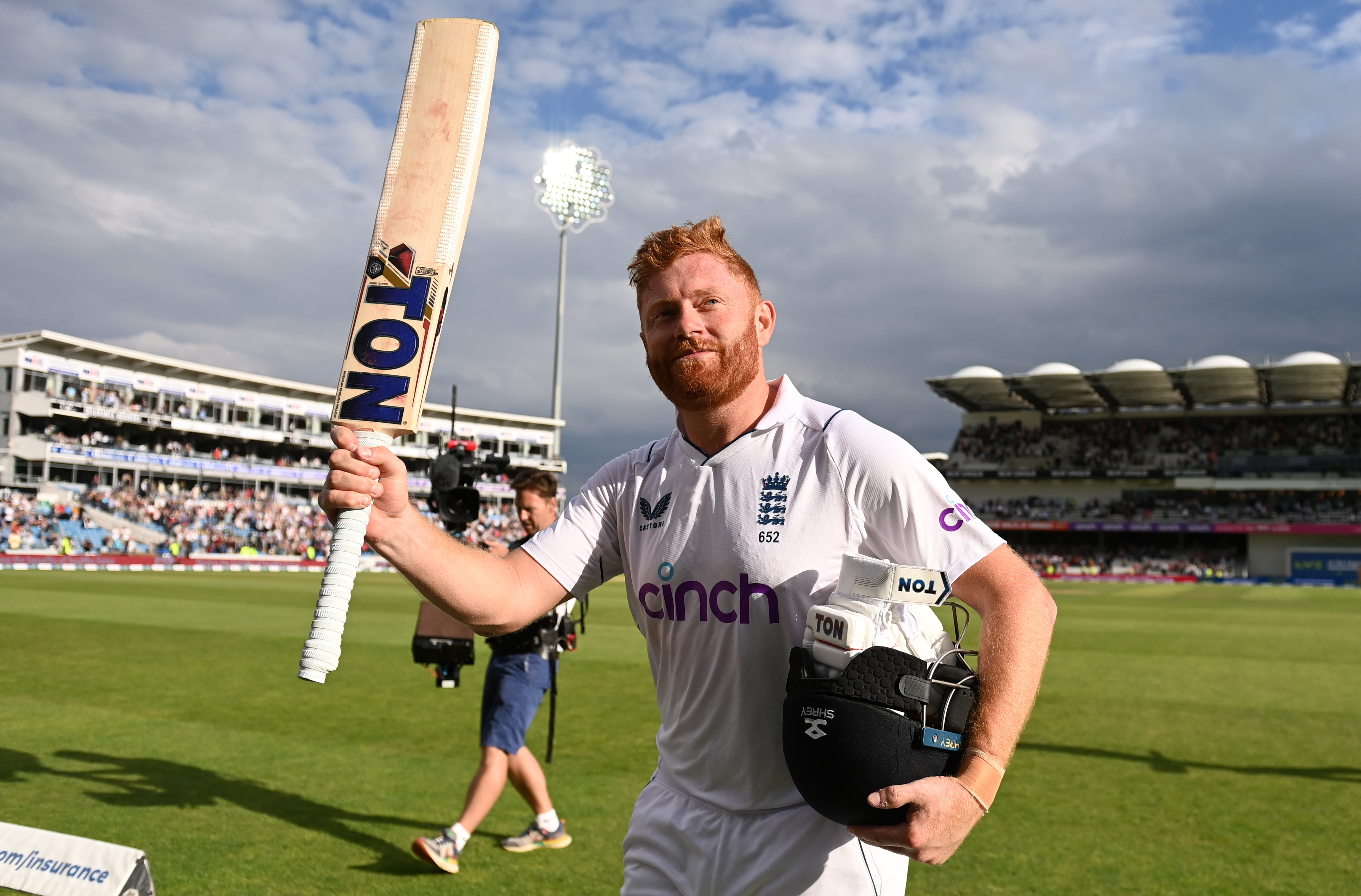Jonny Bairstow delighted to score ‘emotional’ Test century in front of home support at Headingley