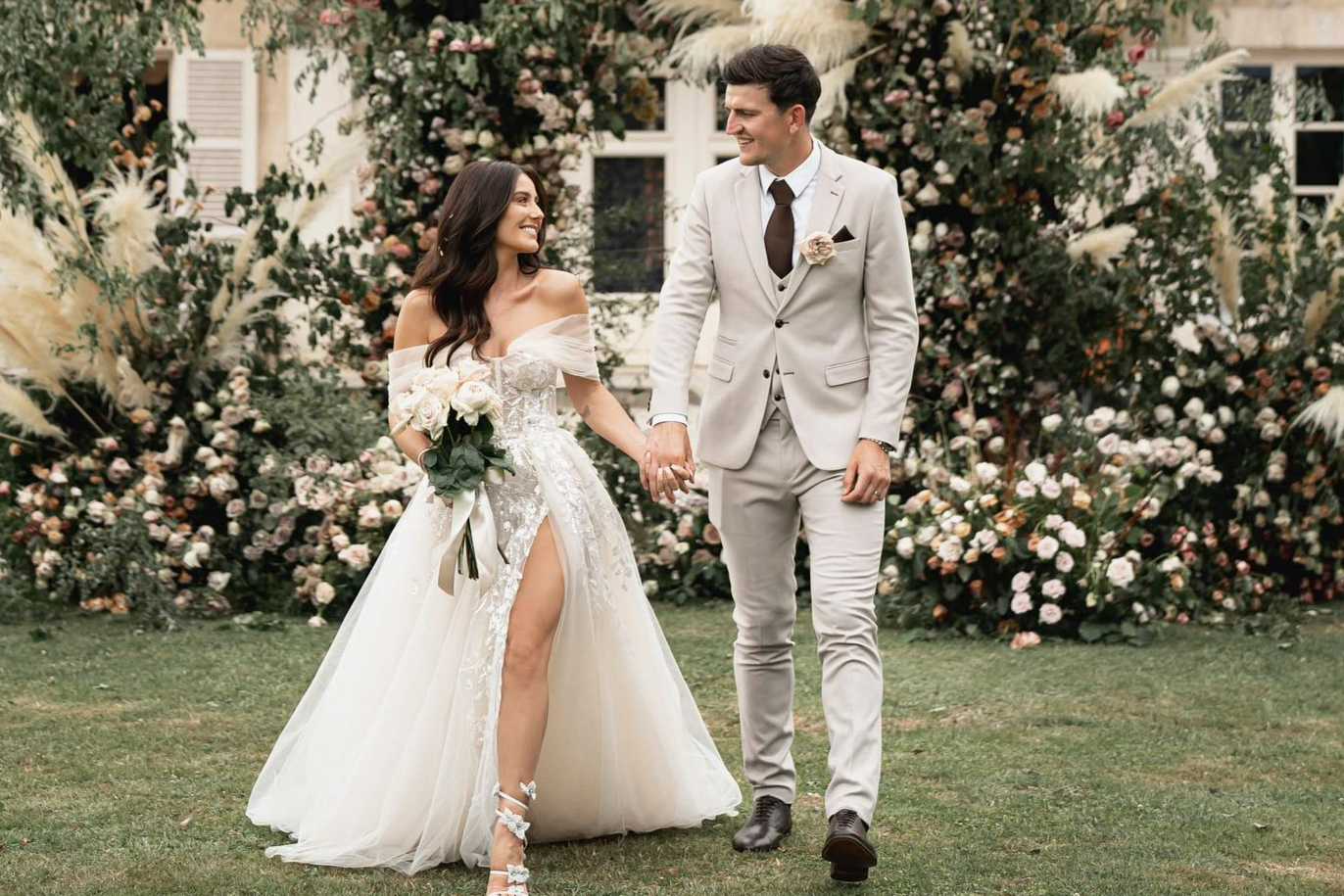 Fern Hawkins shares stunning snap after marrying Harry Maguire 