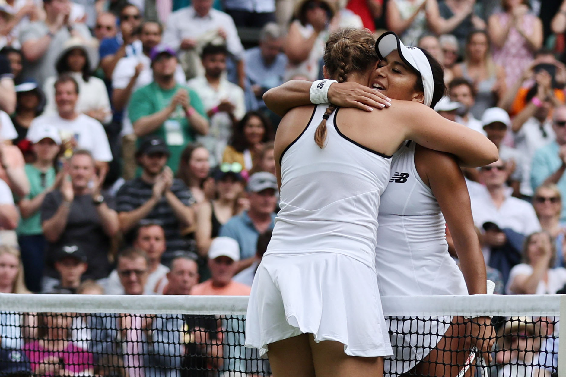 Wimbledon 2022: Heather Watson eliminated by young star Jule Niemeier