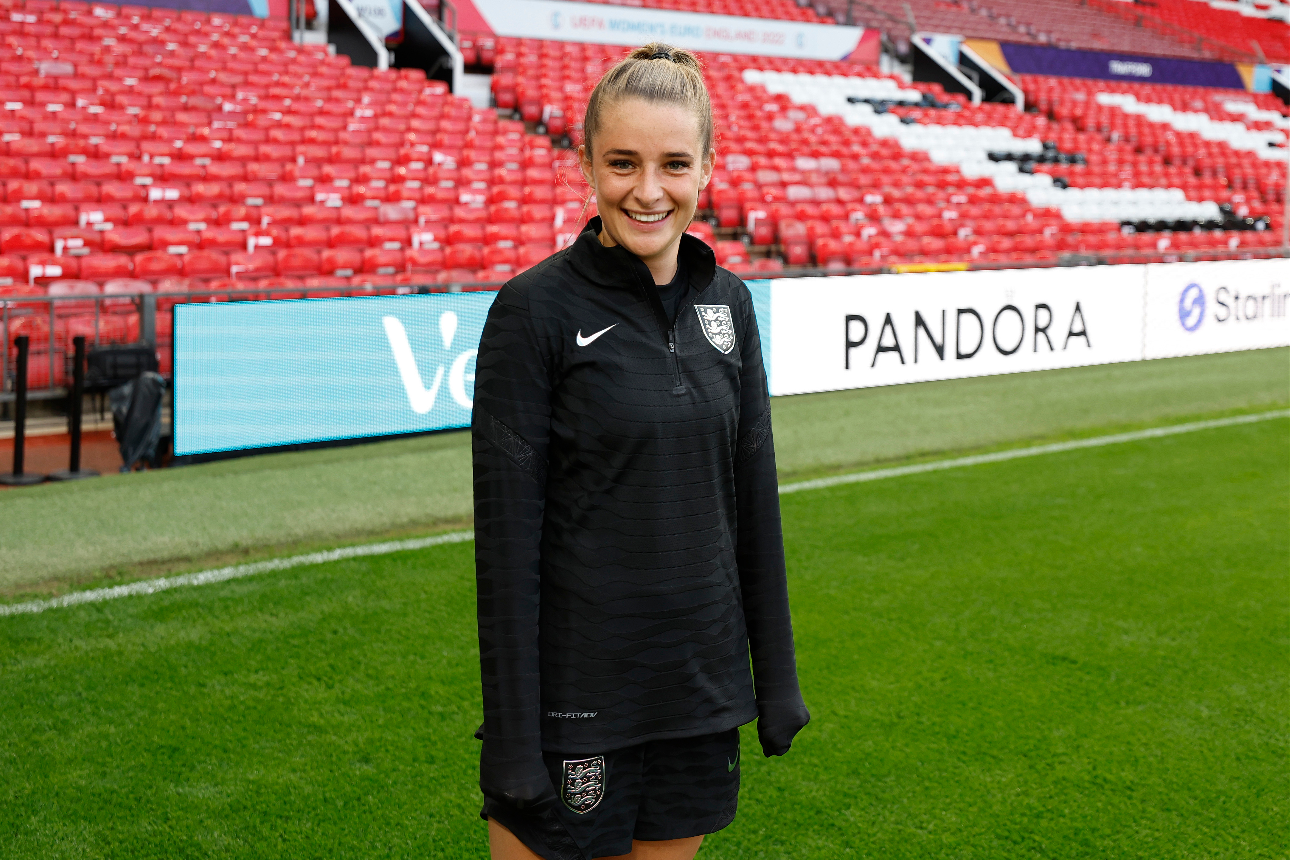 Toone ready to live Old Trafford dream she didn’t even bother having
