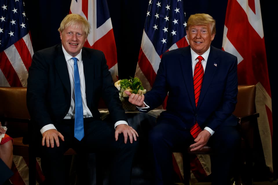 Donald Trump, Boris Johnson