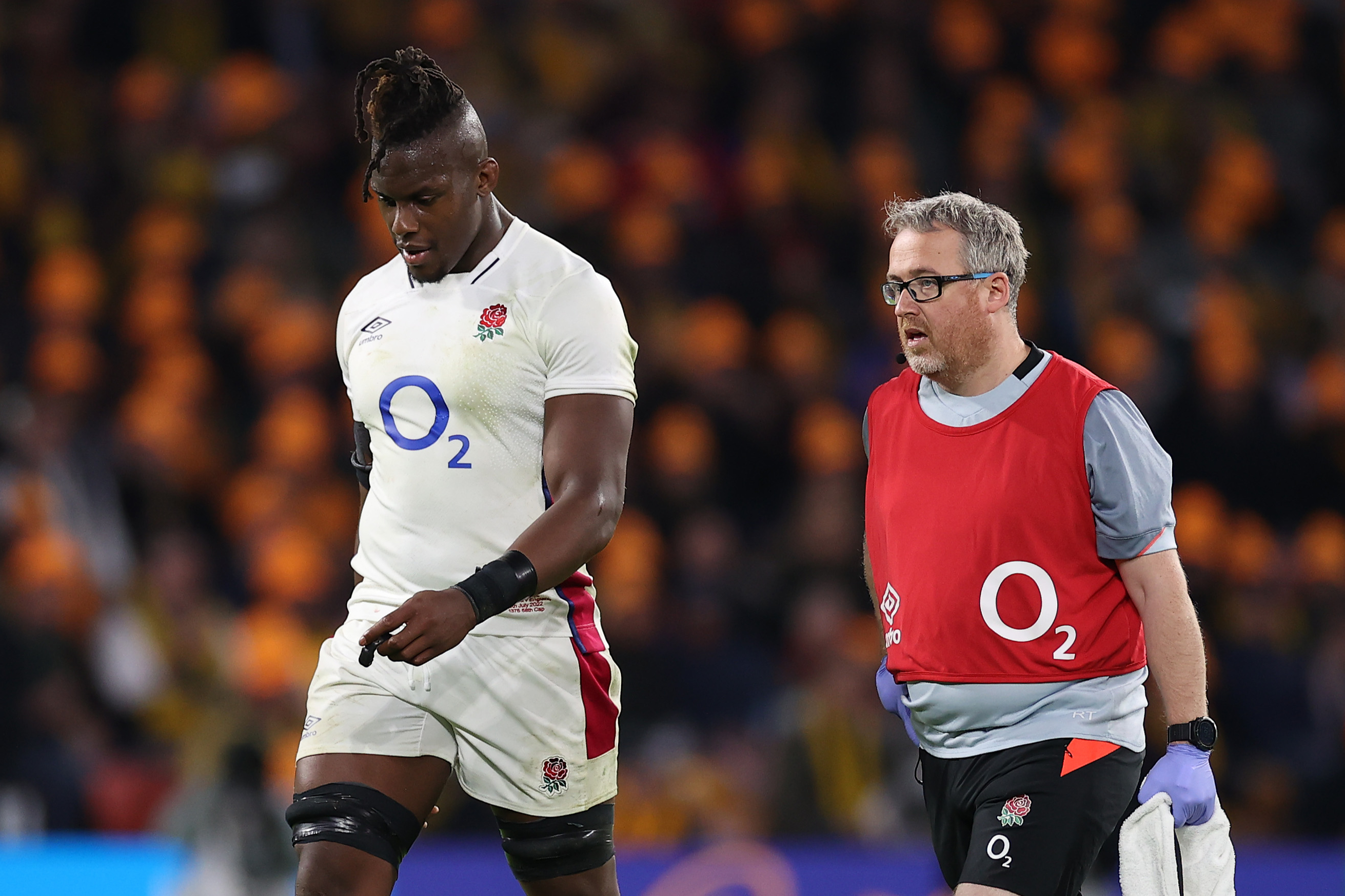 Maro Itoje ruled out of England’s series decider against Australia with head injury