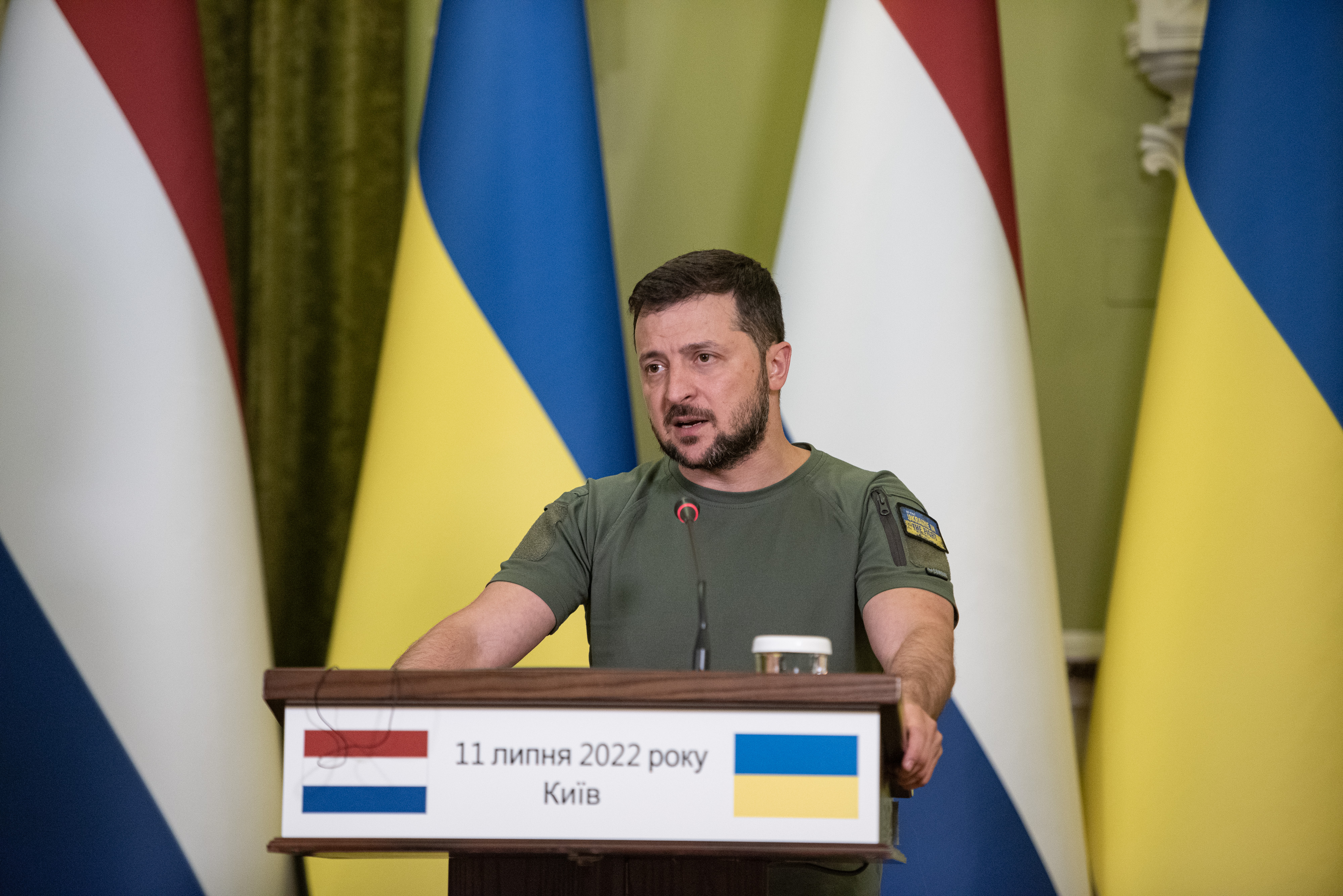 Dutch PM Visits Kyiv