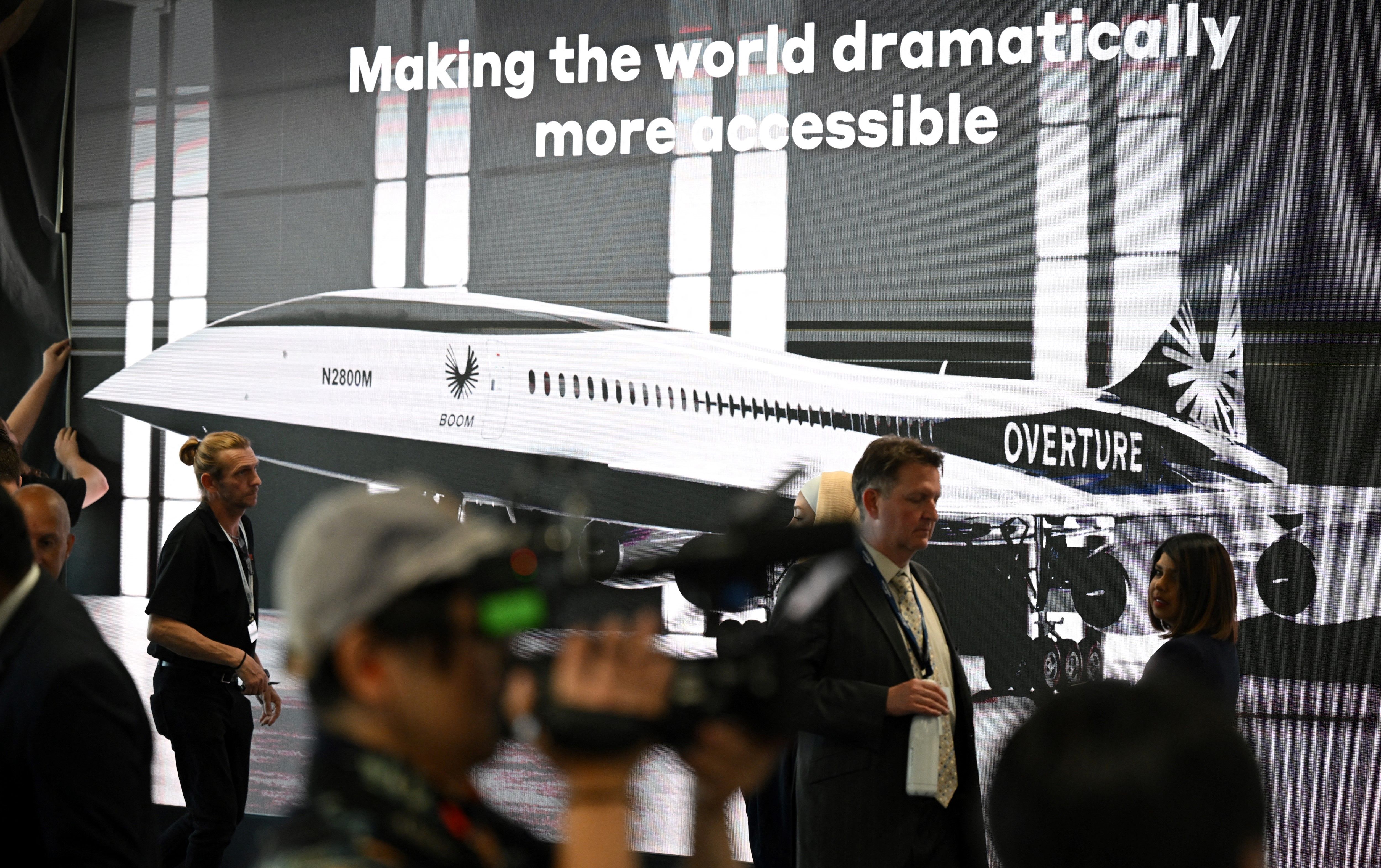  Boom Supersonic concept Overture aircraft design