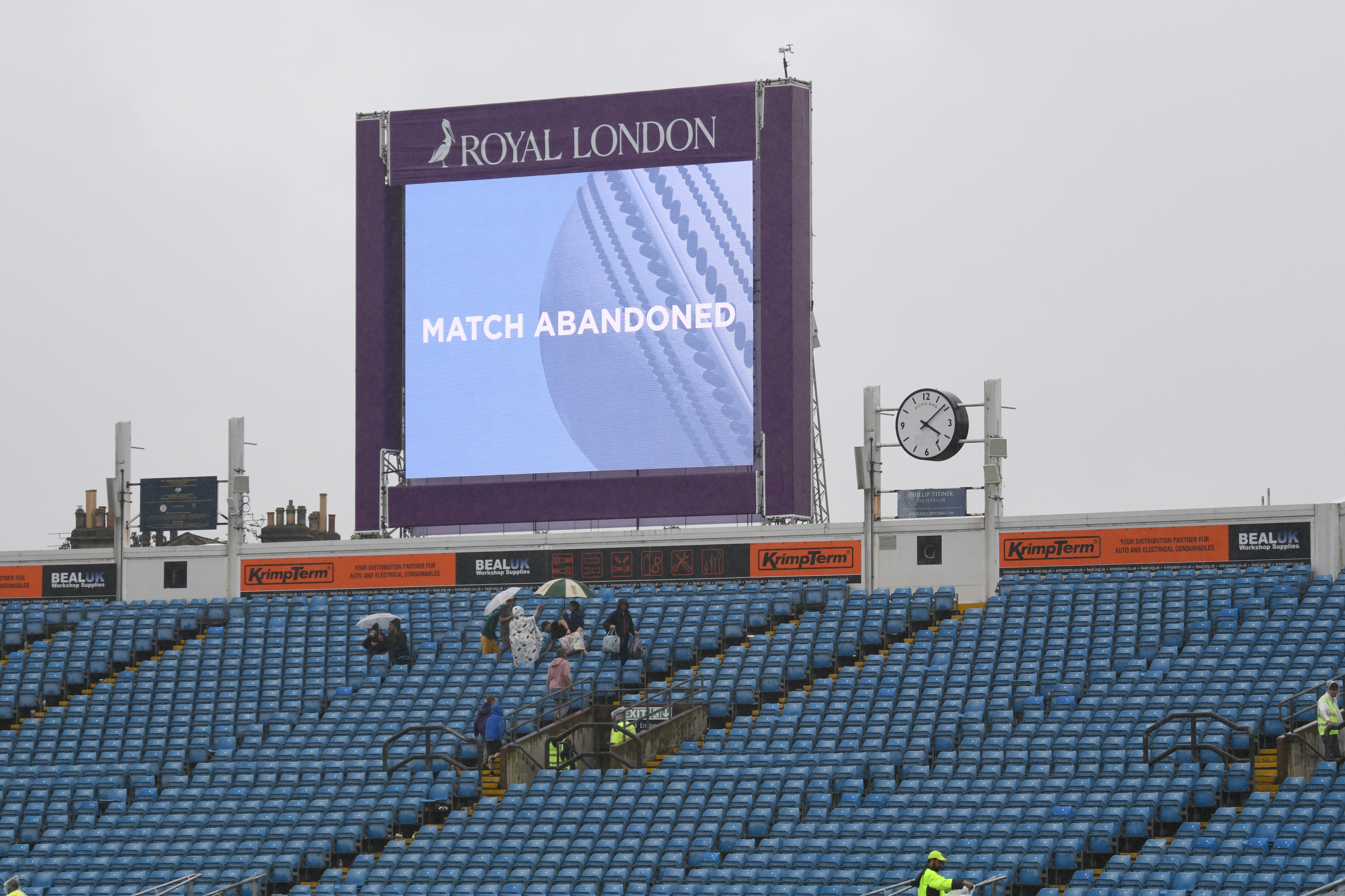 England vs South Africa ODI series drawn after final match abandoned