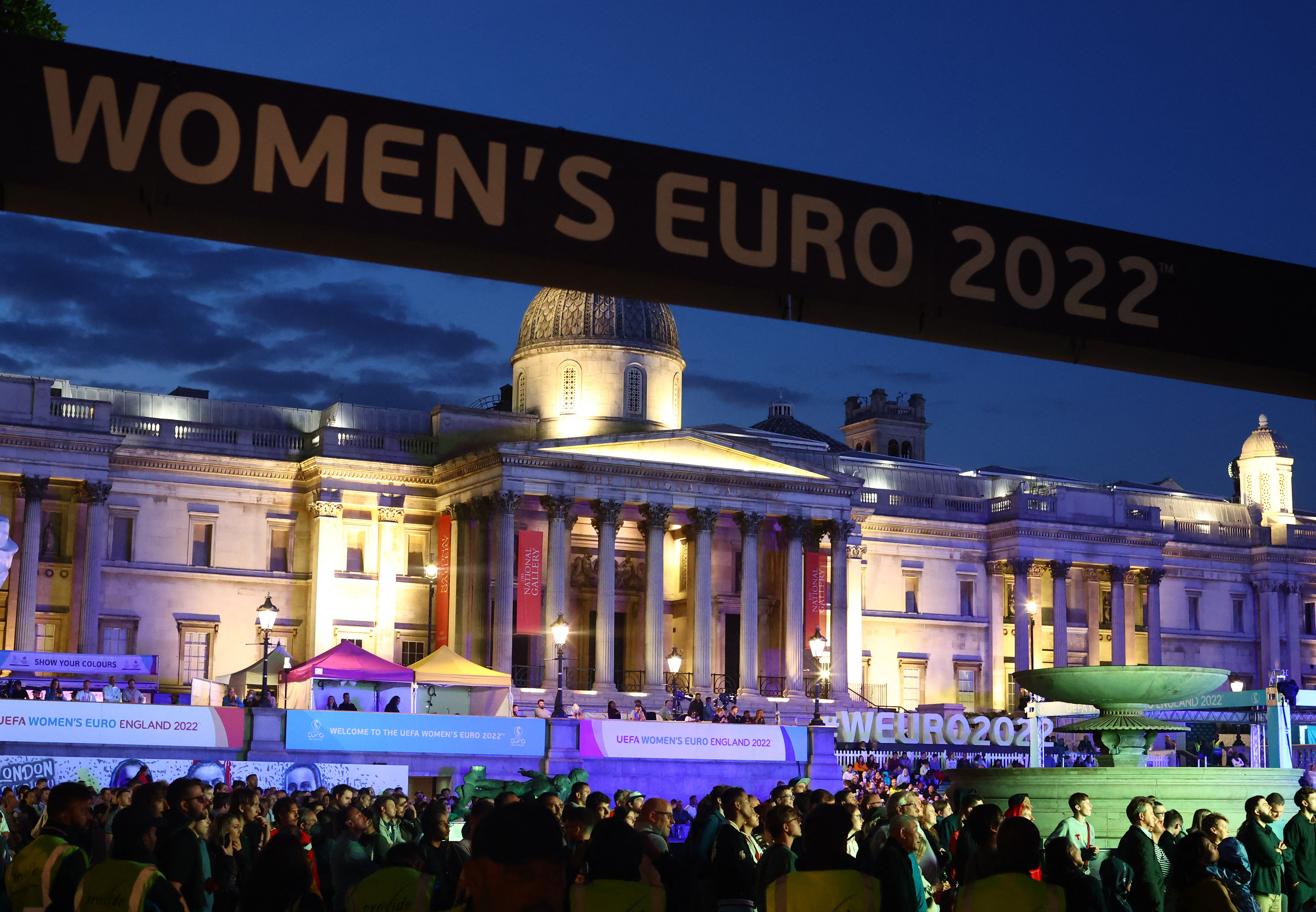 Trafalgar Square to screen England’s Women’s Euros final to 7,000 fans