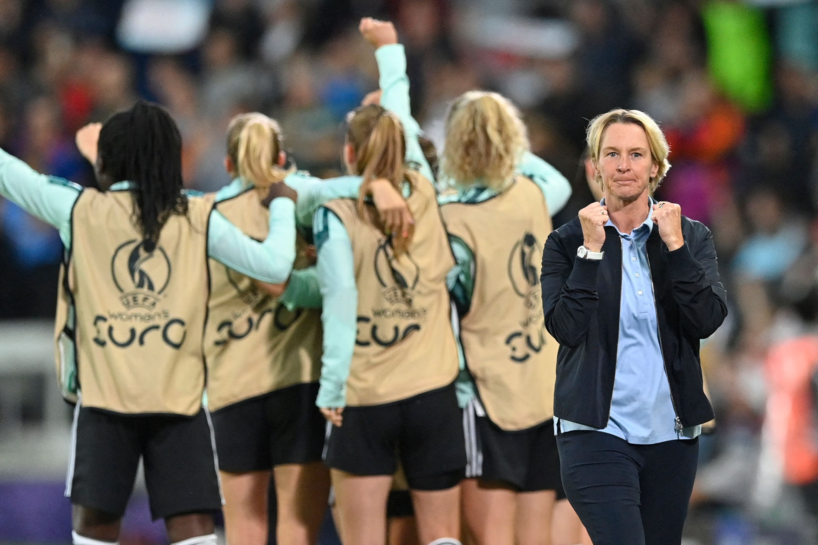 Germany head coach Martina Voss-Tecklenburg warns England: ‘We know how to beat you in Euro 2022 final!