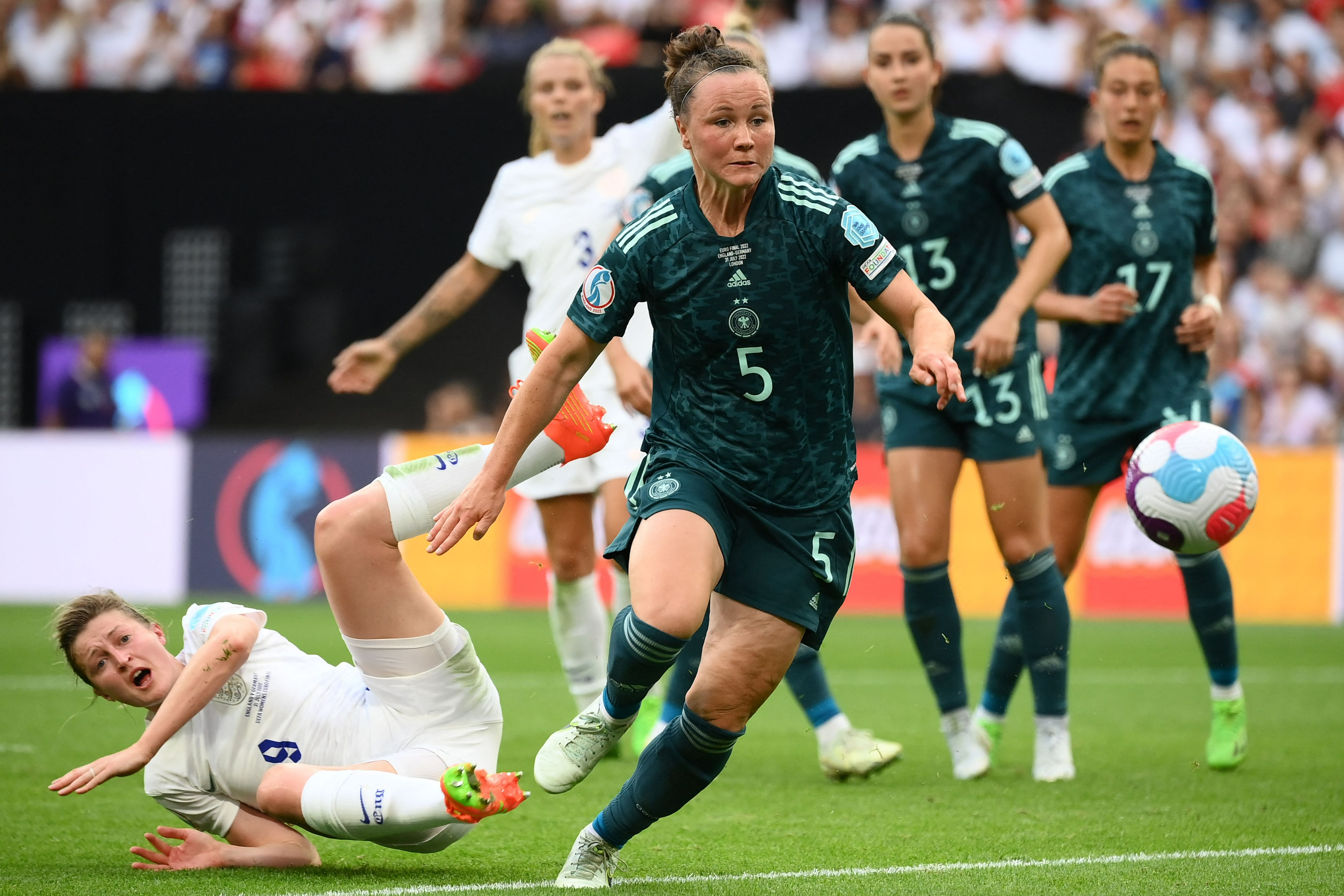 Germany player ratings vs England: Hegering colossal as Magull proves elite-level class in Euro 2022 final