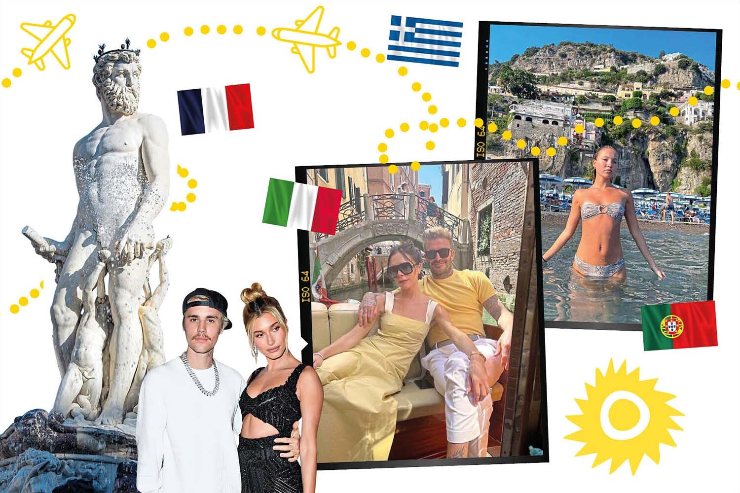 Style miles! Where the chicest celebrities are holidaying this year
