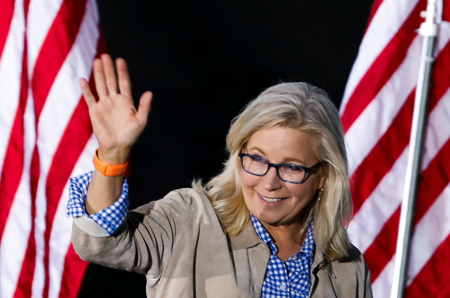 Primary election night party of Republican candidate U.S. Representative Liz Cheney in Jackson