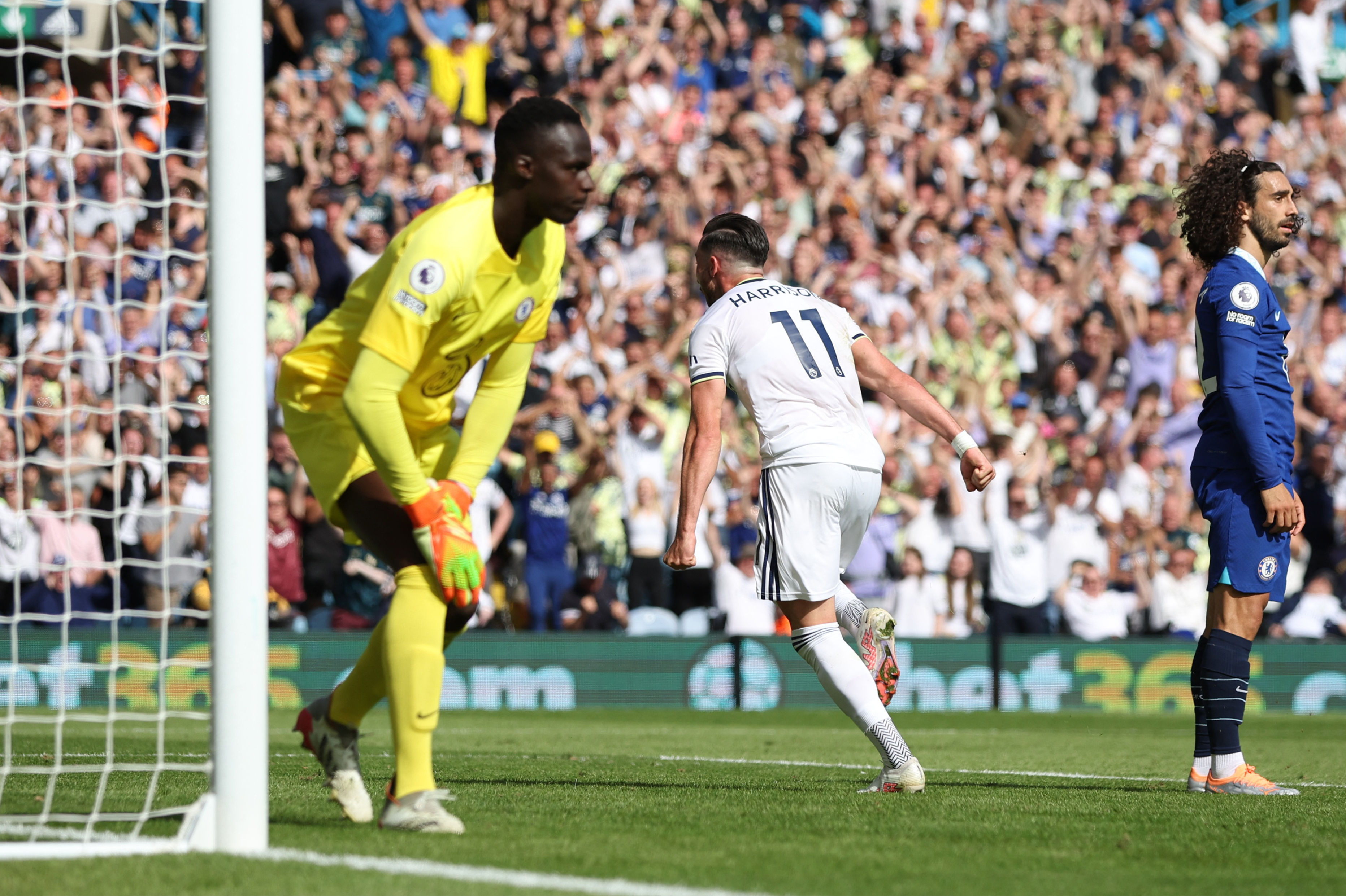 Leeds 3-0 Chelsea: Harrison seals it for rampant hosts - LIVE!