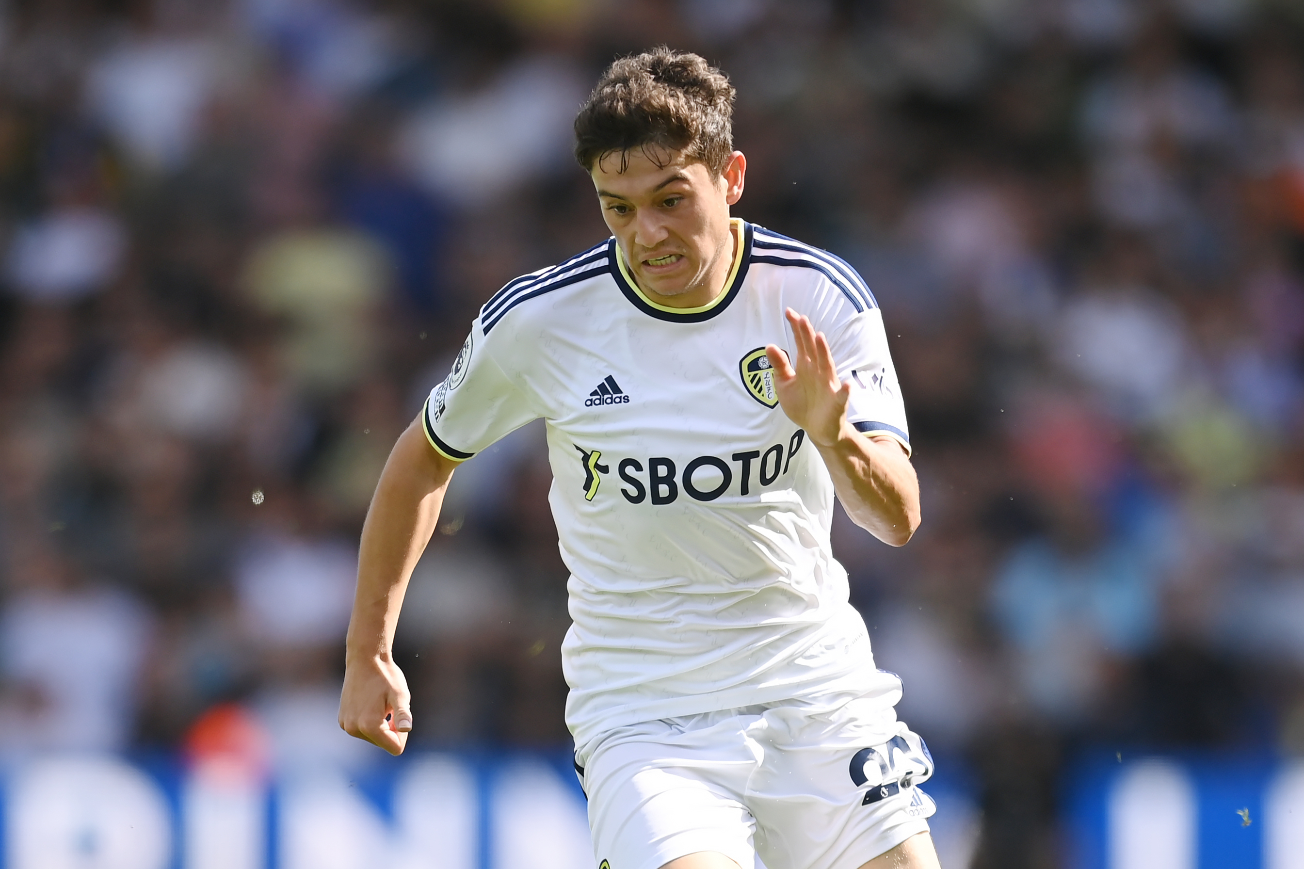 Tottenham set for deadline-day talks over late move for Leeds winger Dan James
