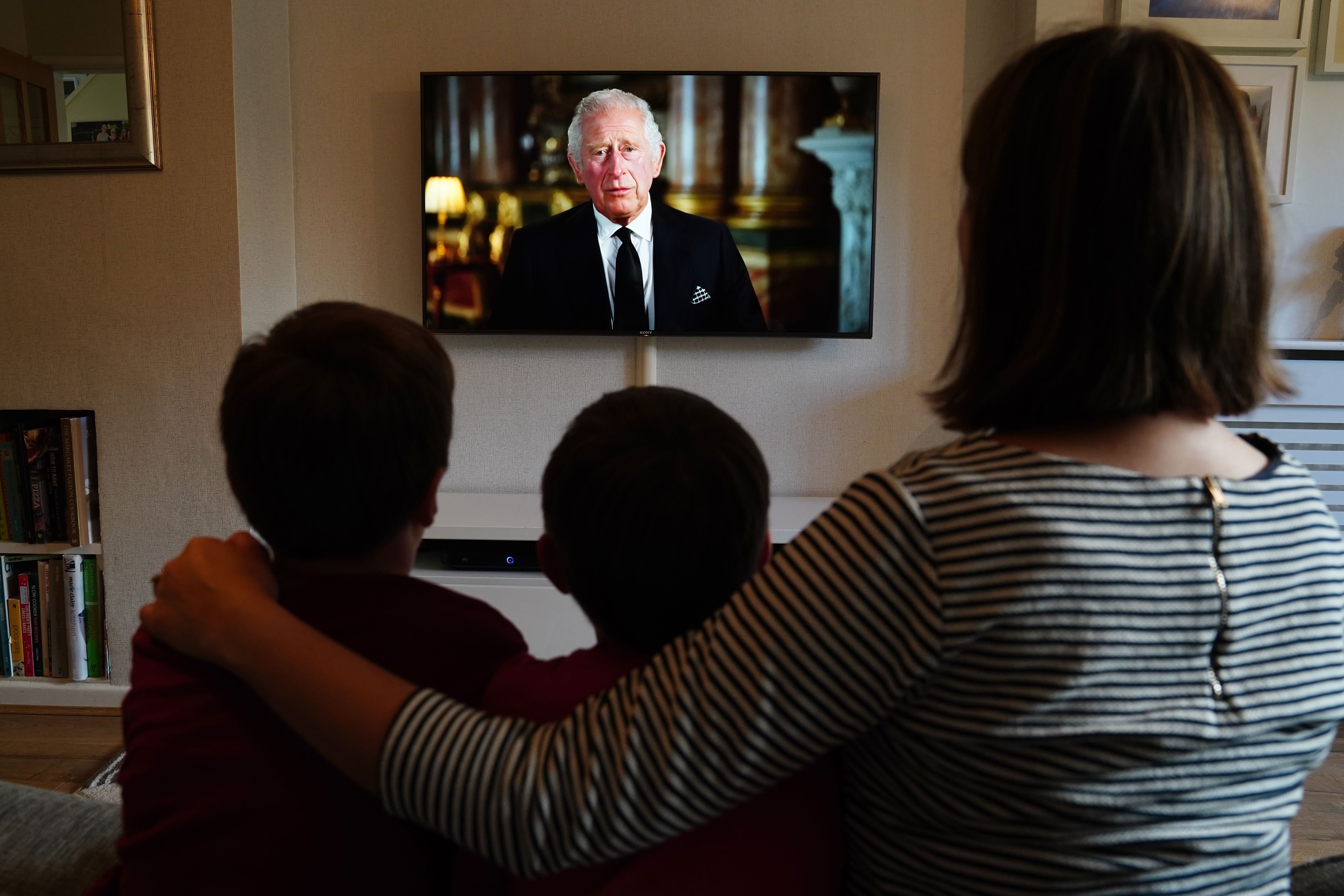 Key points from the King’s first address to the nation