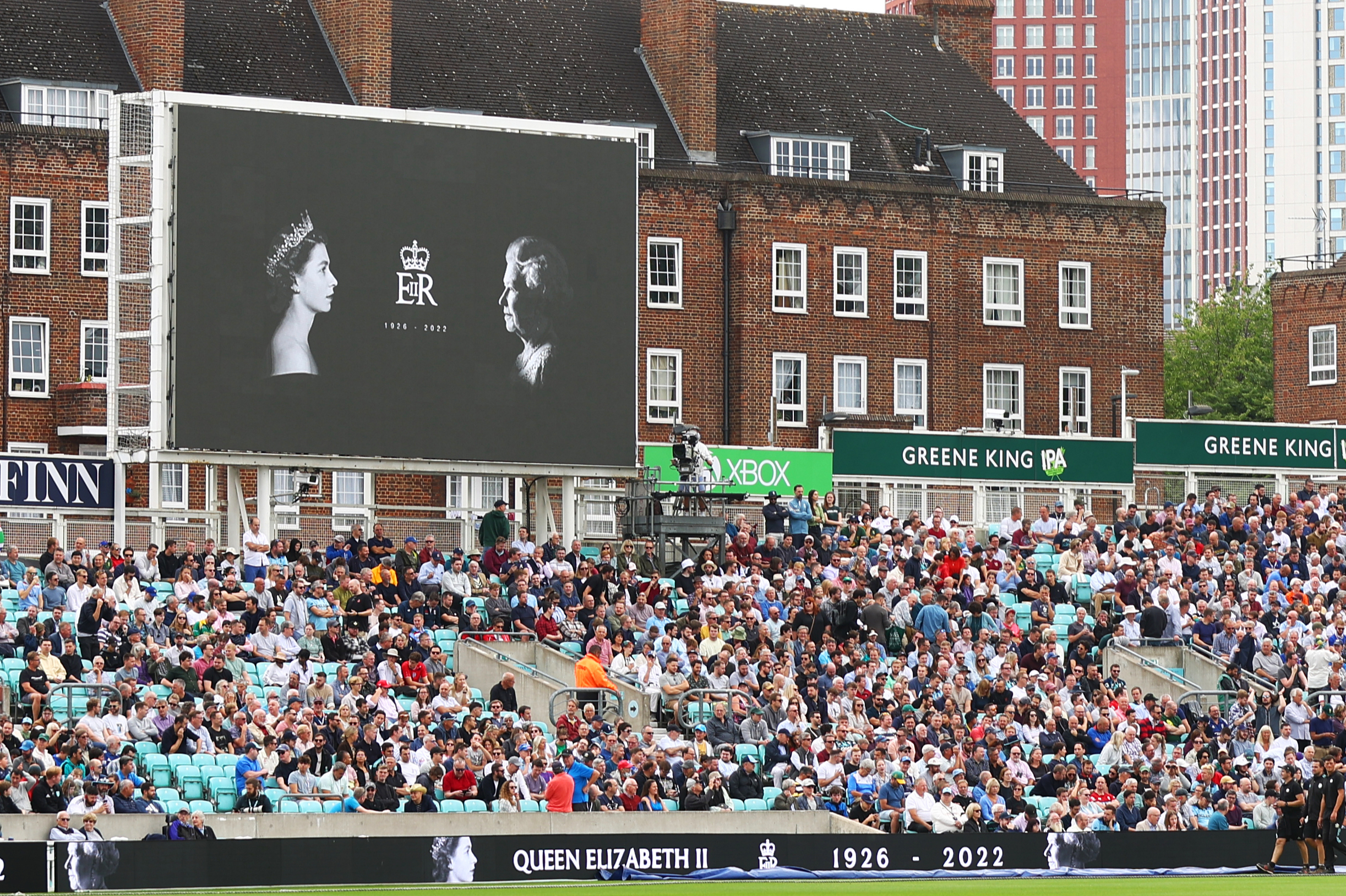England vs South Africa: Moving tributes paid to the Queen as ‘God Save the King’ sung at The Oval