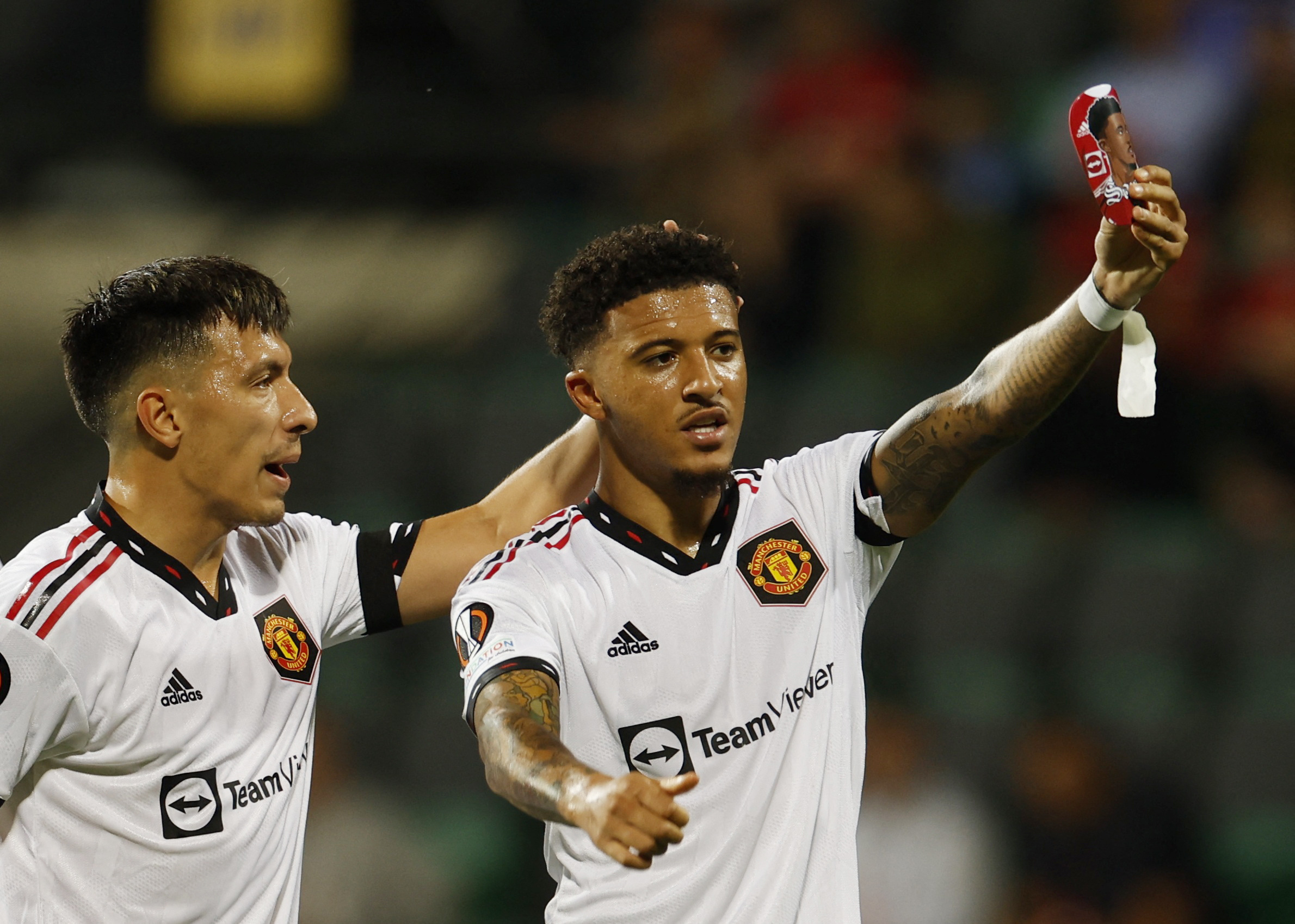FC Sheriff 0-2 Manchester United: Jadon Sancho responds to England snub with goal in Europa League win