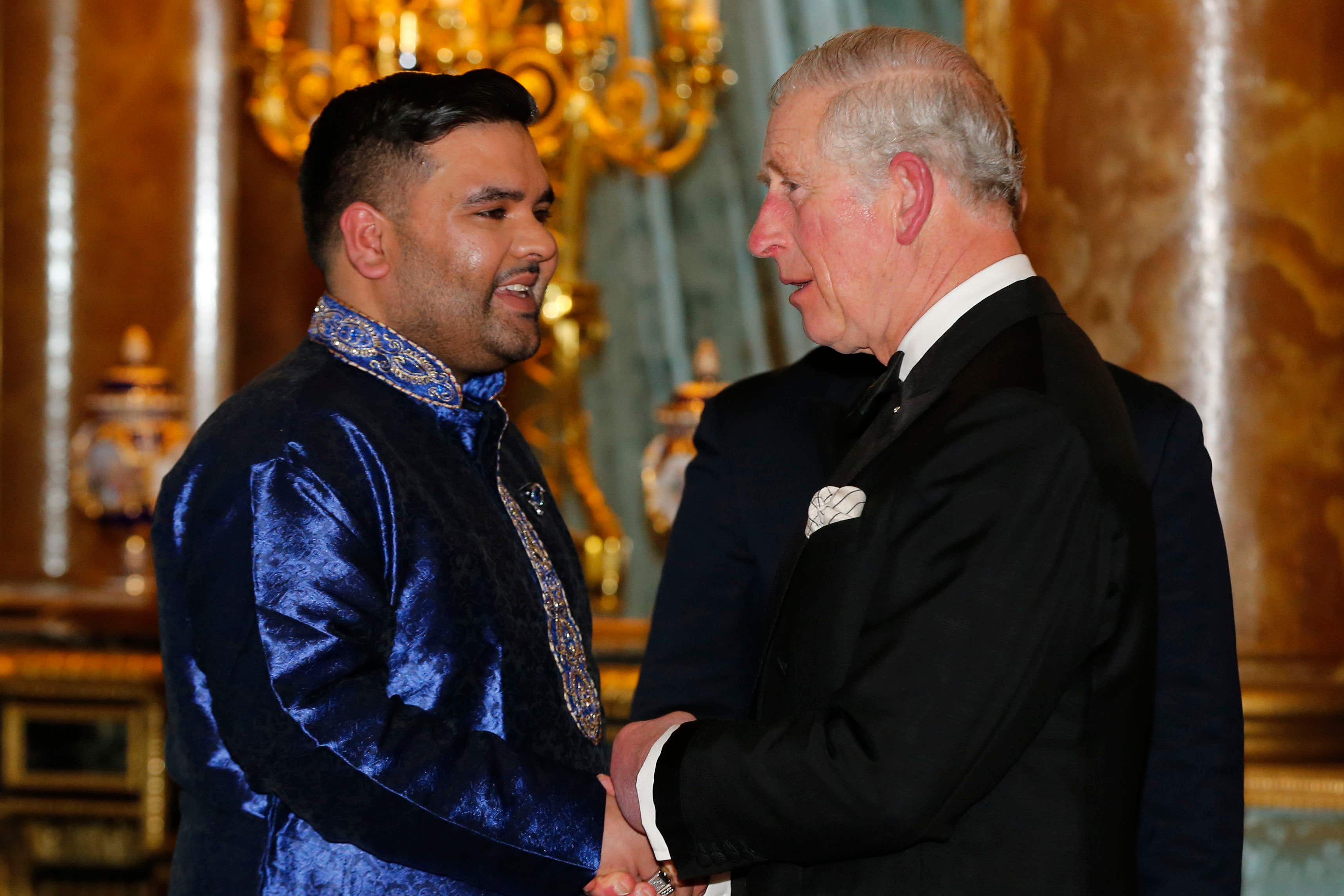 Naughty Boy ‘forever grateful’ for the King’s support of his music career