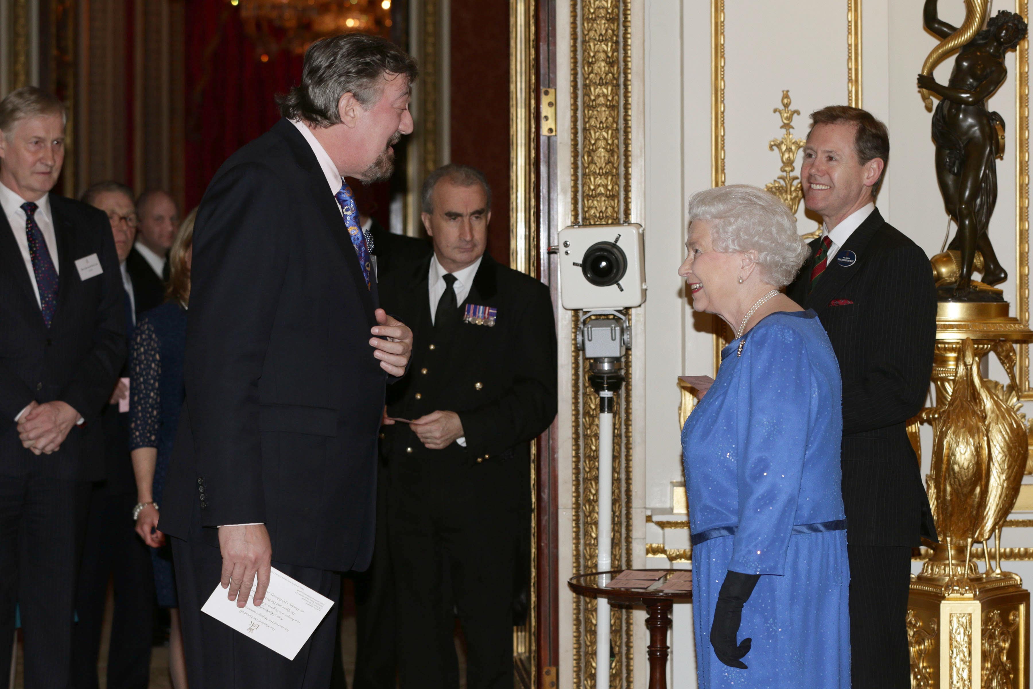 Stephen Fry and Gordon Ramsay among famous names bidding farewell to Queen