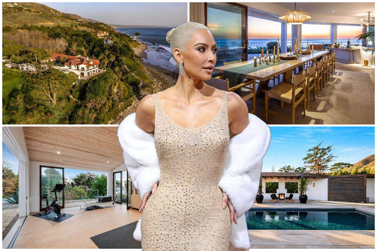 Kim Kardashian buys Cindy Crawford’s former Malibu mansion after £25m price cut