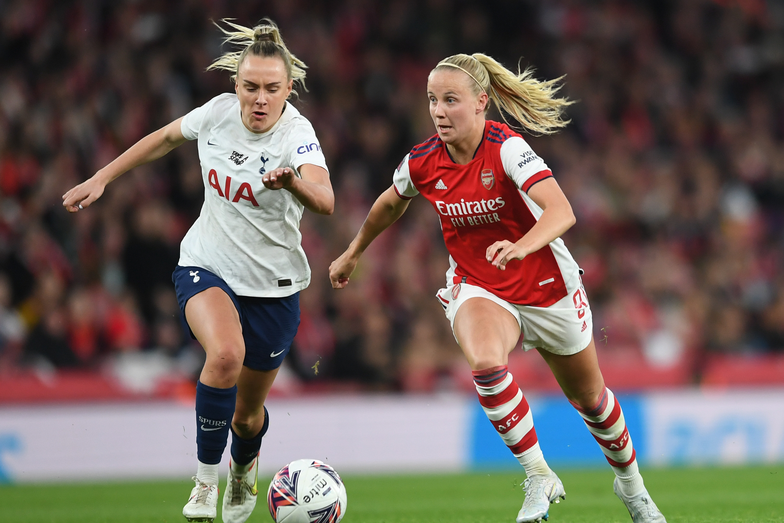 Arsenal vs Tottenham derby set to smash WSL attendance record as ticket sales soar for Emirates showdown