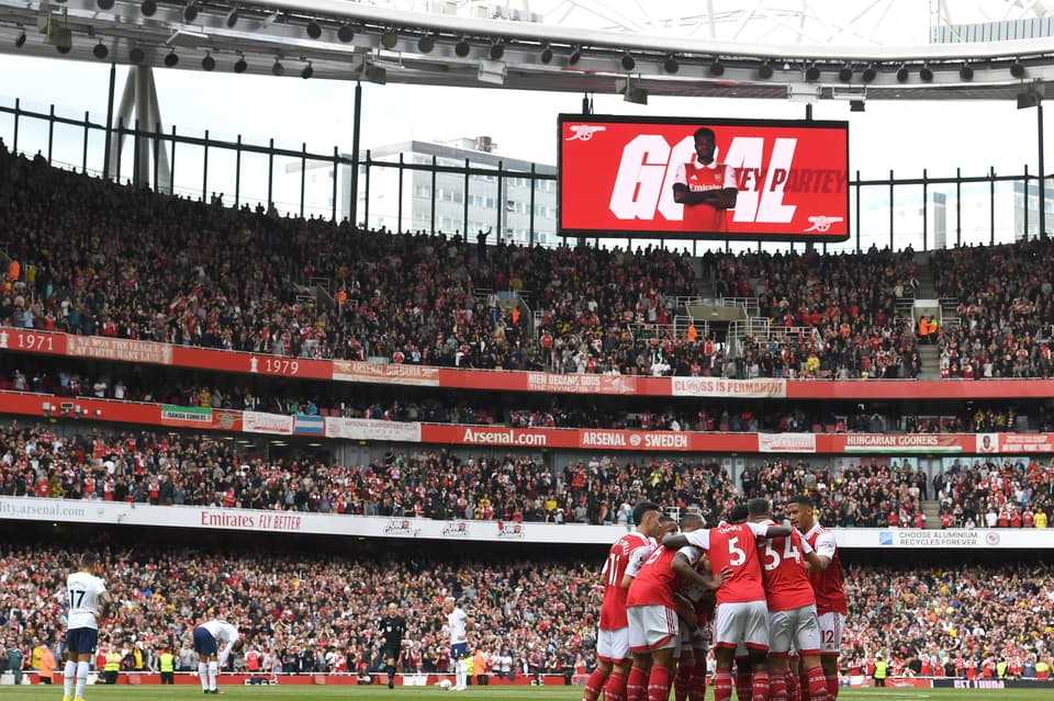 Arsenal 3-1 Tottenham: Thomas Partey, Gabriel Jesus and Granit Xhaka put sorry Spurs to the sword