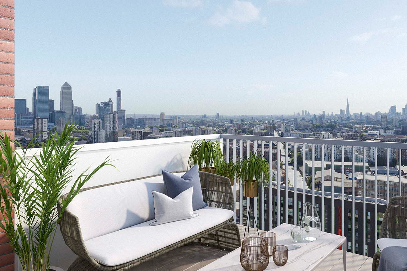 Shared-ownership flats in new homes hotspots near the Elizabeth line
