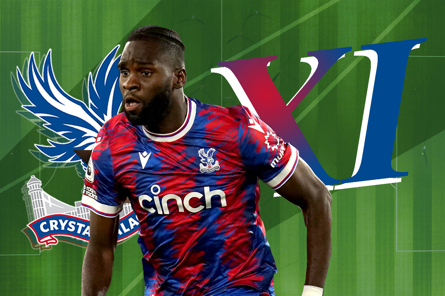 Crystal Palace XI vs Man United: Starting lineup, confirmed team news