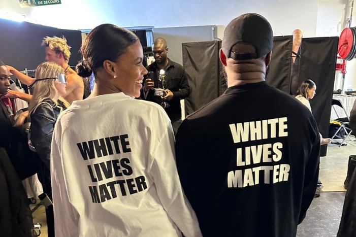 Adidas reviewing work with Kanye after ‘White Lives Matter’ furore