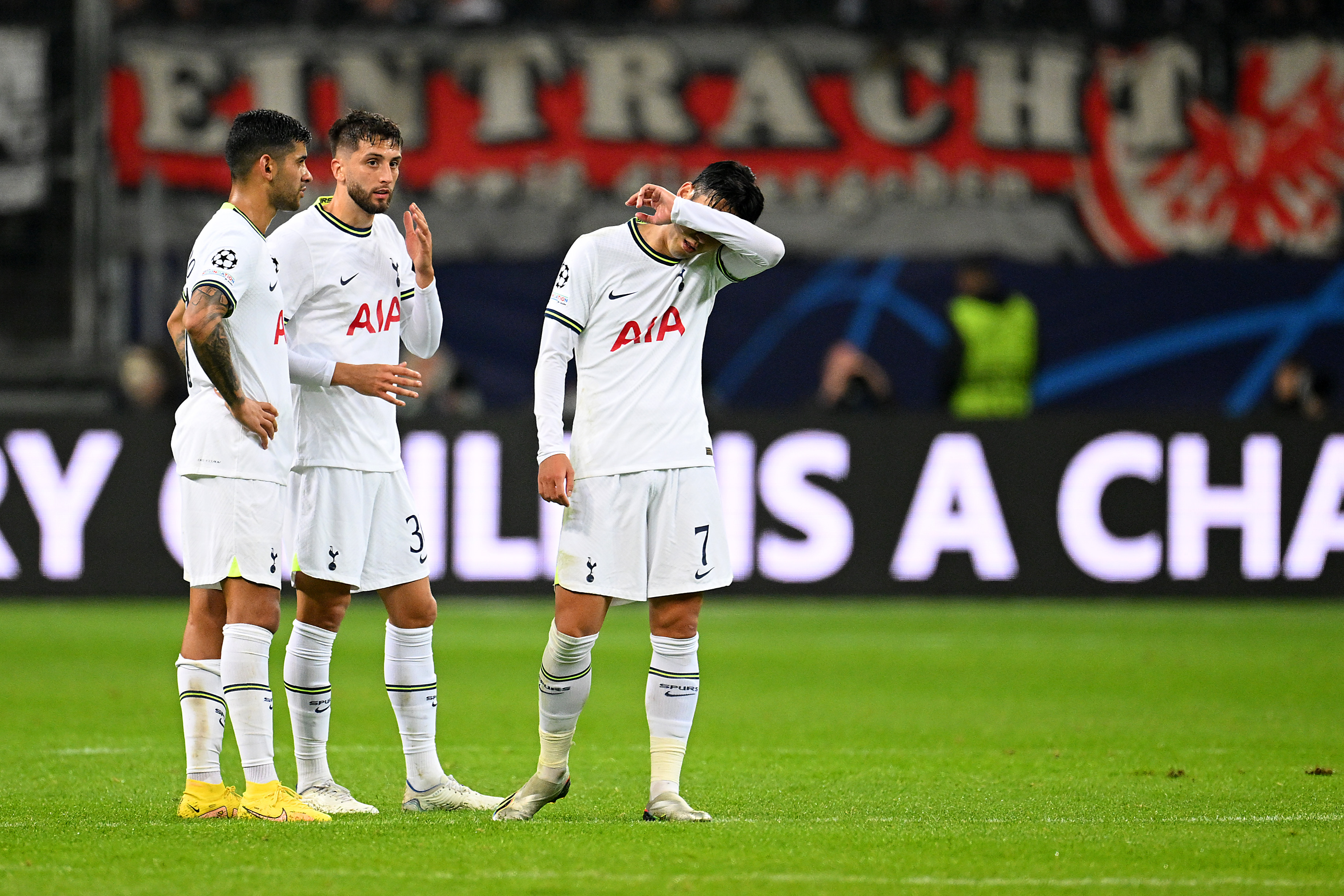 Eintracht Frankfurt 0-0 Tottenham: Champions League - LIVE!