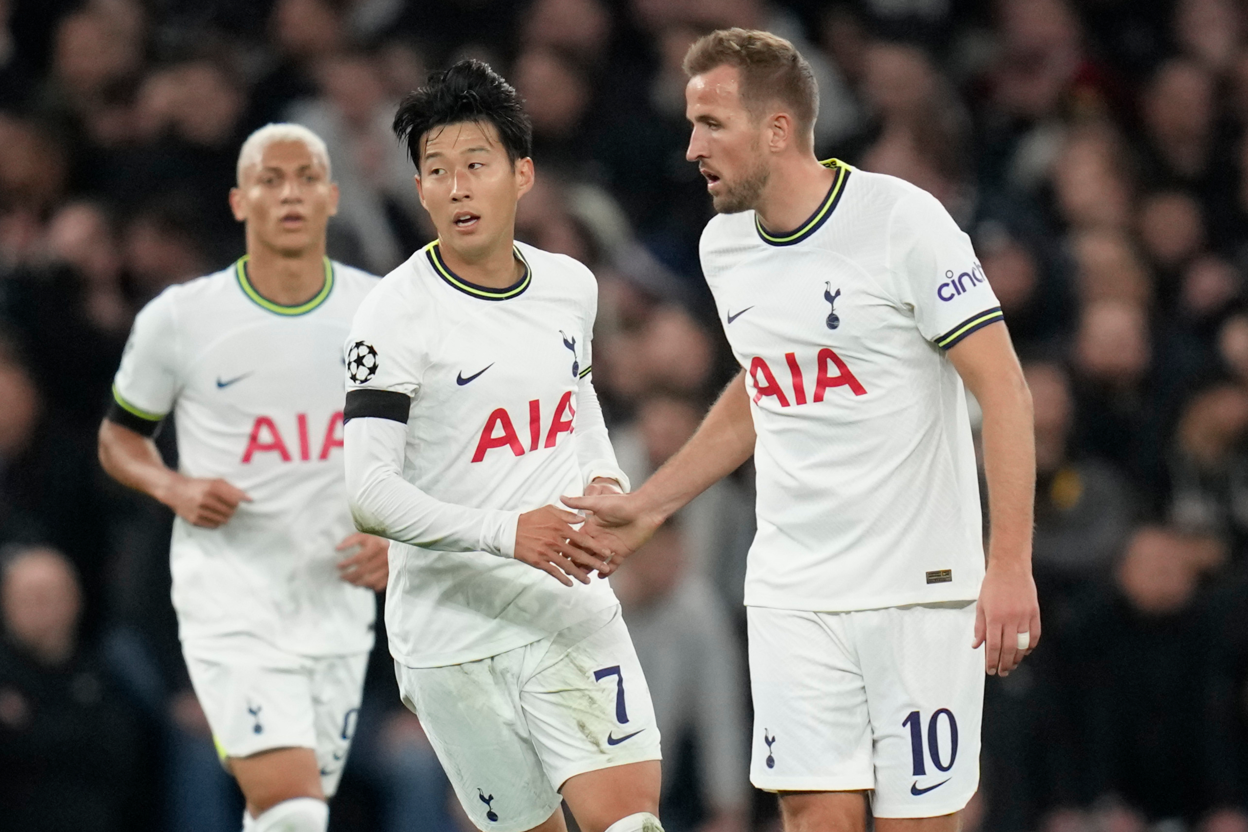 Tottenham 3-2 Frankfurt: Spurs survive late chaos - LIVE!