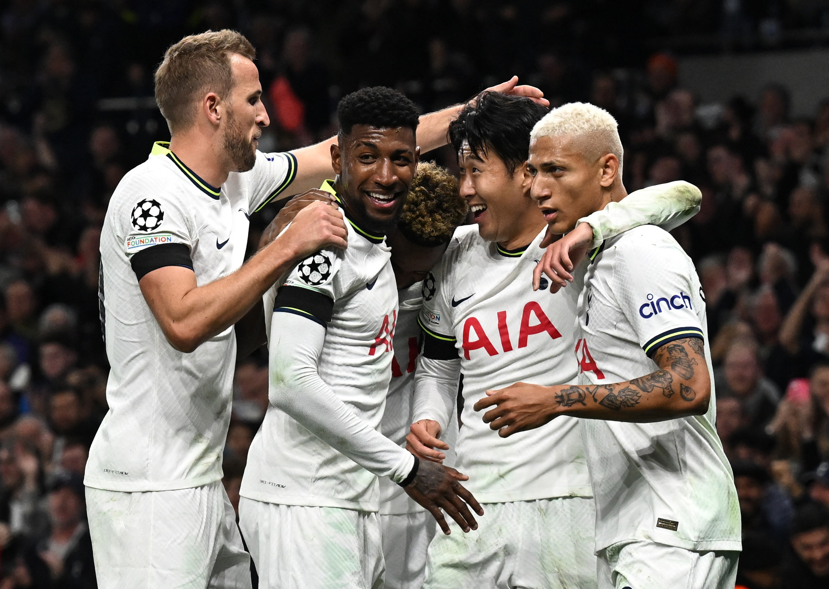 Tottenham finally hit attacking heights through Harry Kane and Heung-min Son despite sloppy conclusion