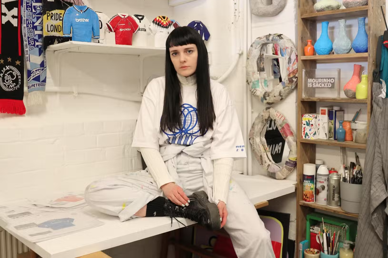 Good news: meet the London artist making lamps out of old Evening Standards