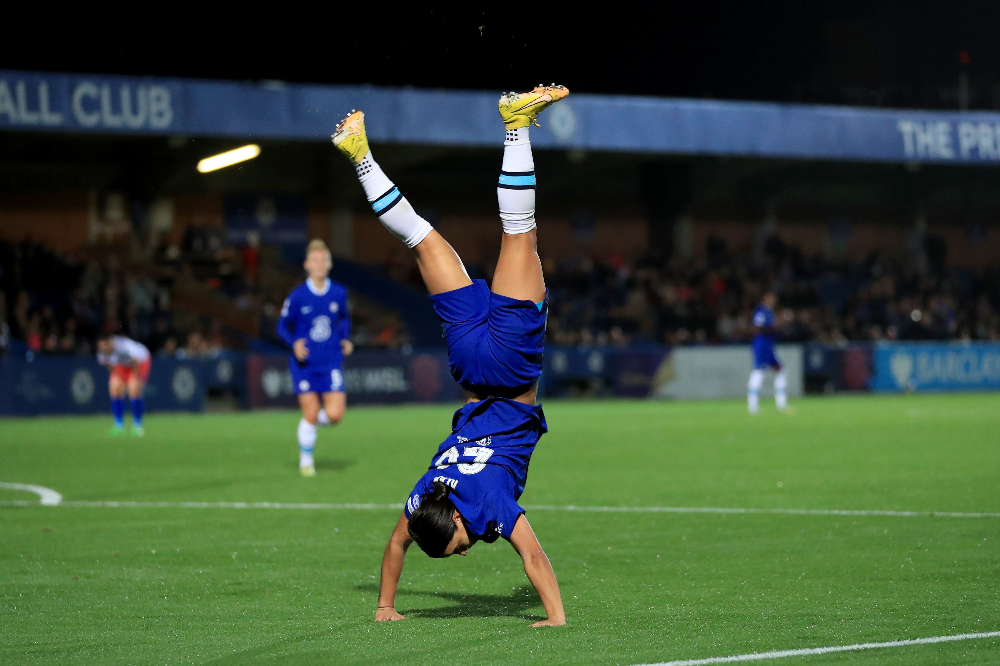 ‘Born goalscorer’ Kerr hailed after first Champions League hat-trick