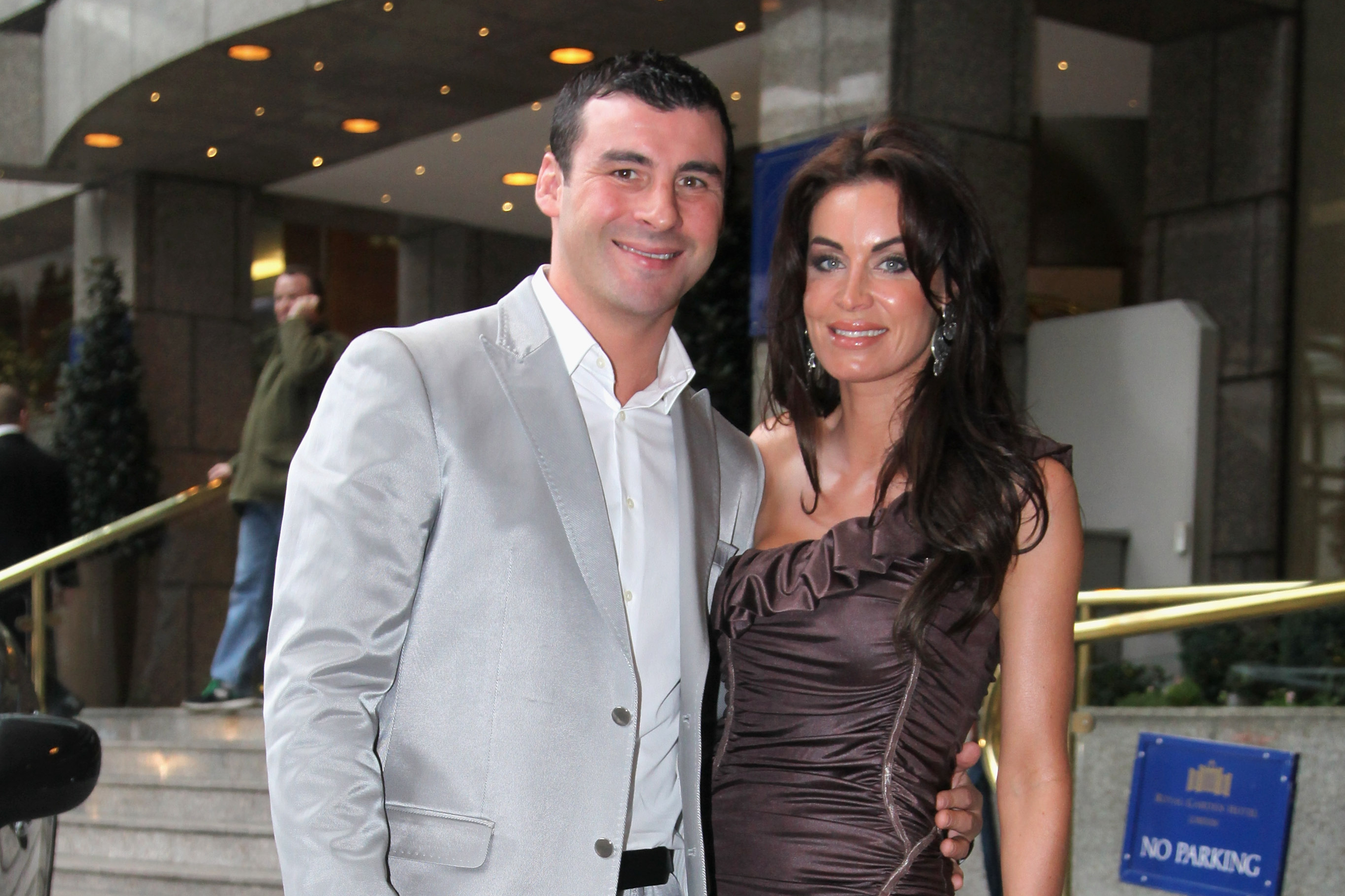 Joe Calzaghe Departs For Brit Awards