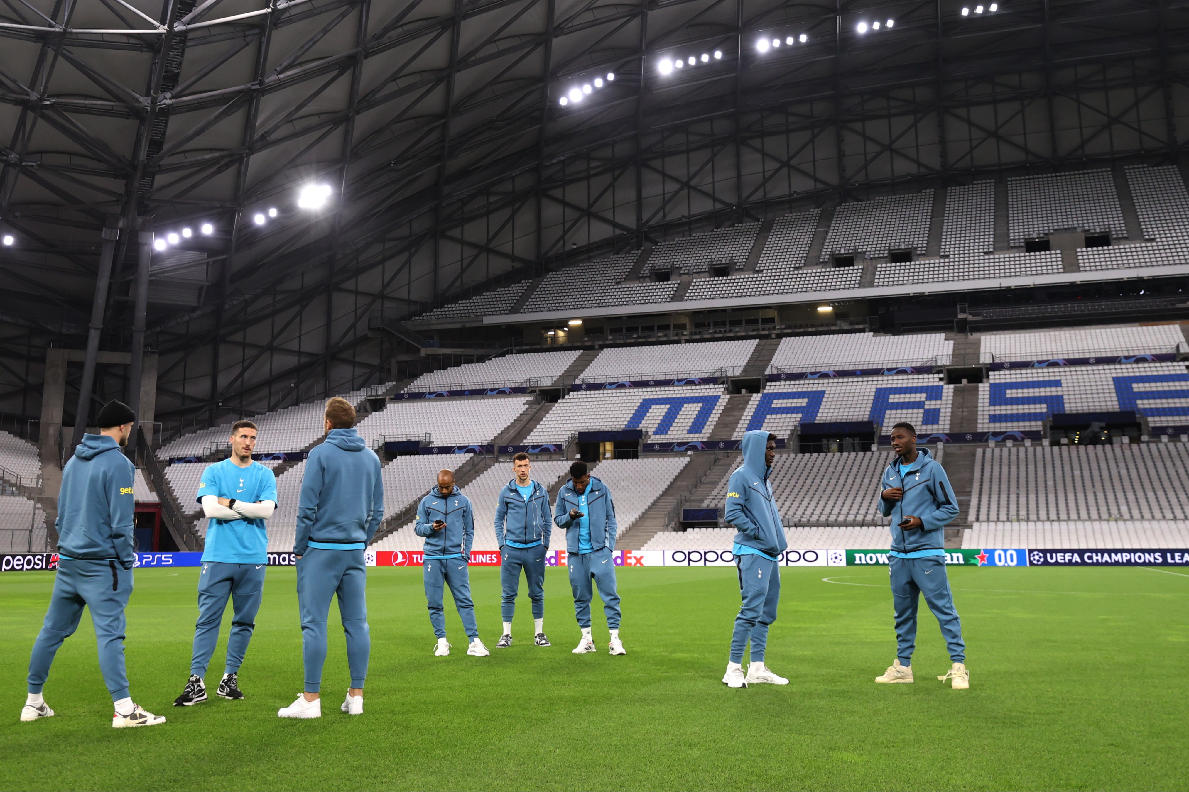 Tottenham stars disturbed by fireworks ahead of crunch Marseille clash in Champions League