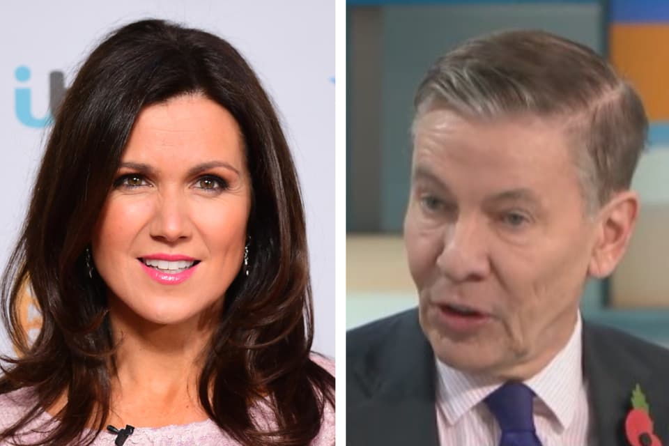 Susanna Reid forced to apologise after Good Morning Britain guest calls Matt Hancock a ‘d***head’