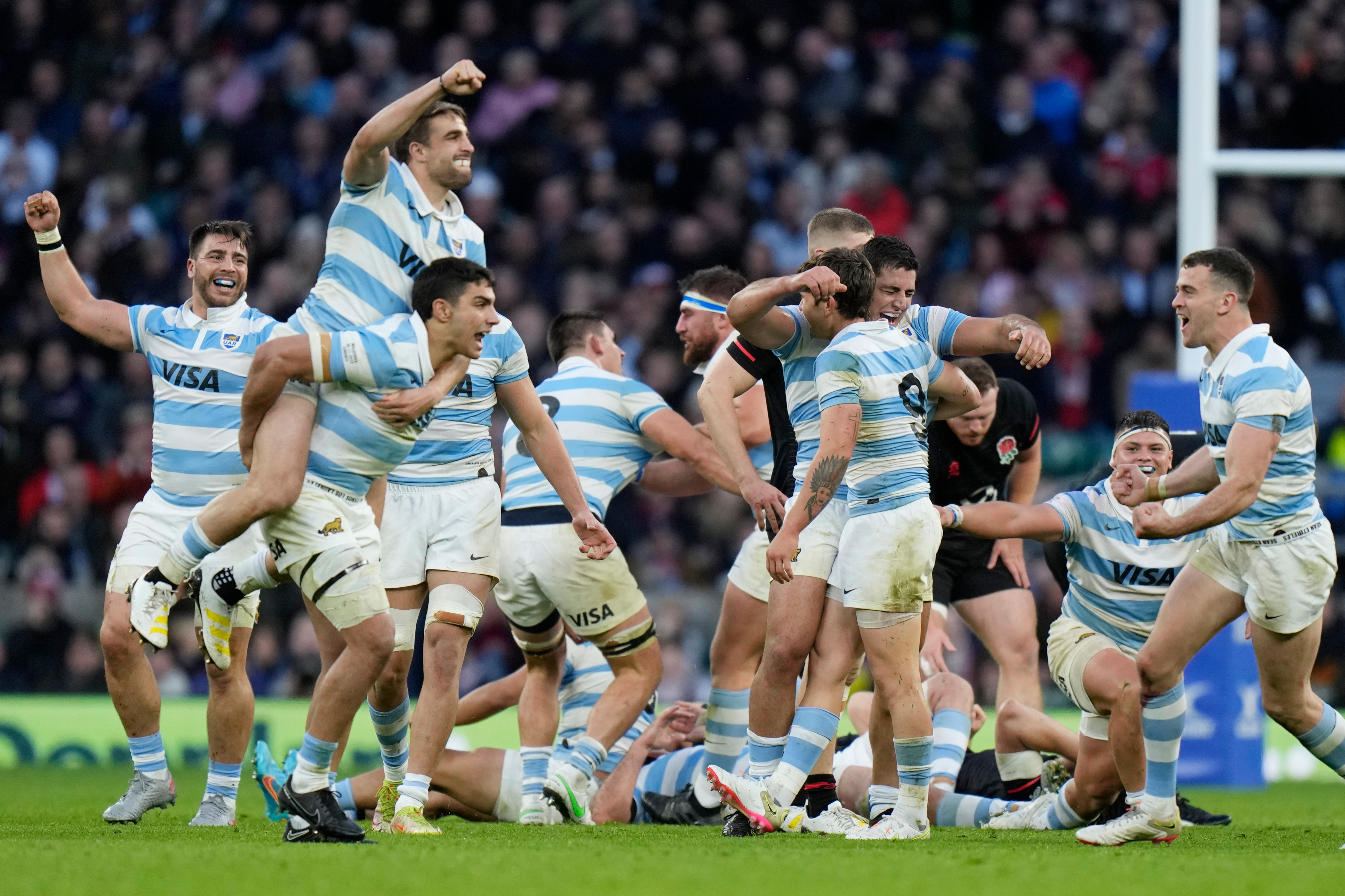 England 29-30 Argentina: Emiliano Boffelli punishes Eddie Jones’ side as Pumas earn famous Twickenham victory