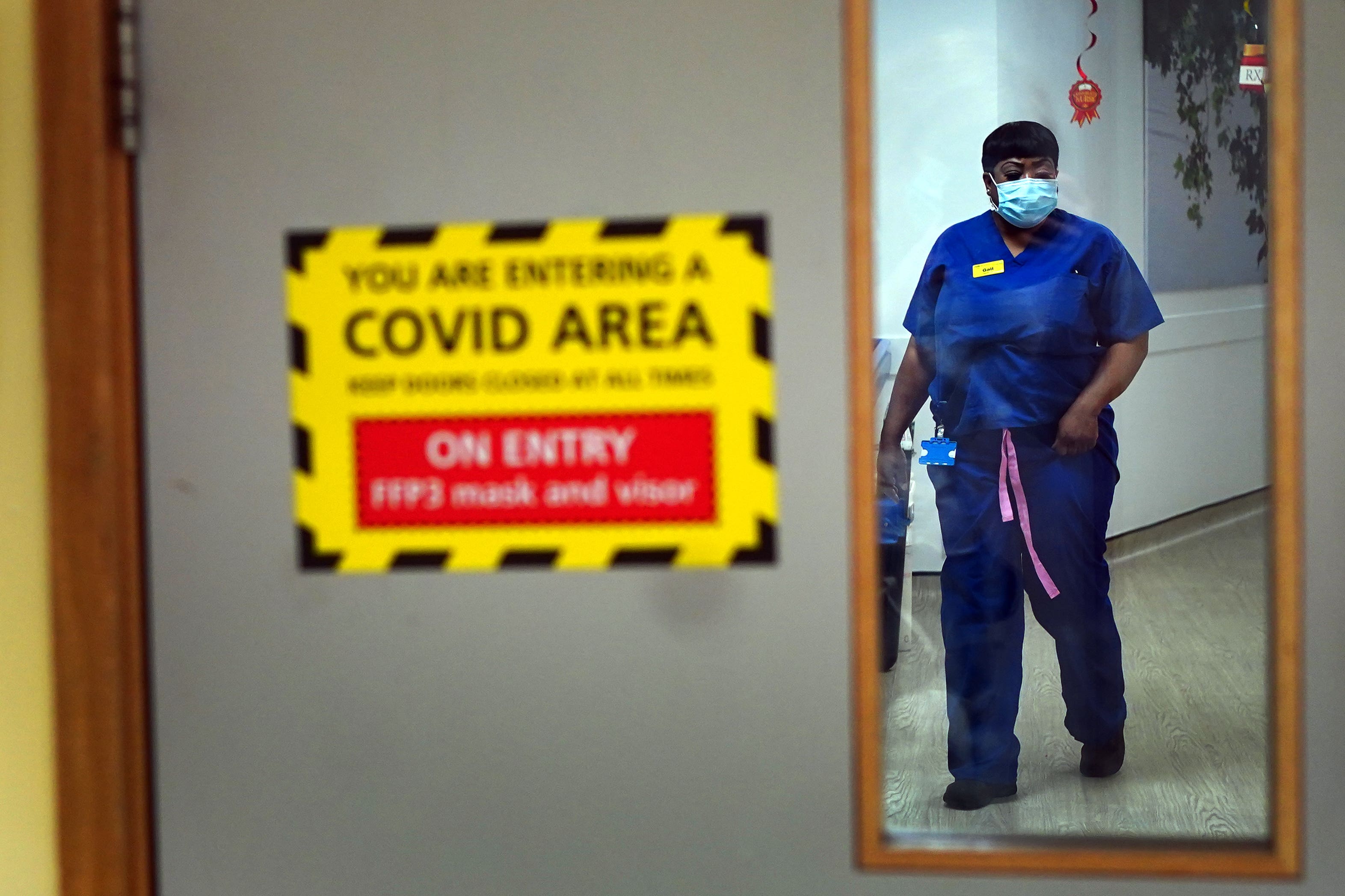 Covid hospital patients down by nearly half after recent peak
