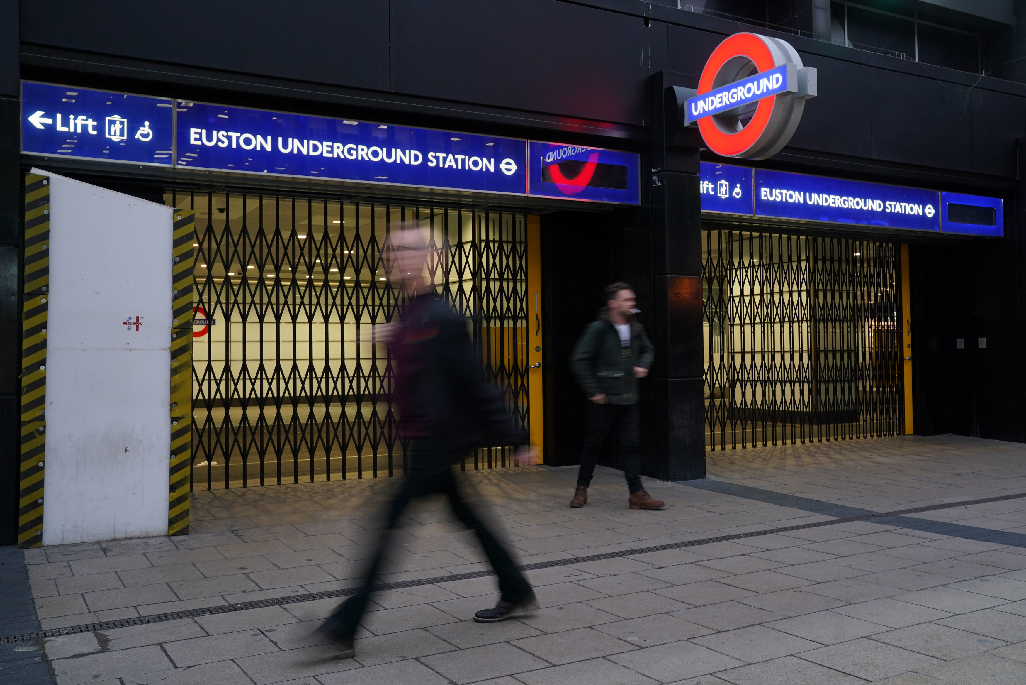 Tube strike