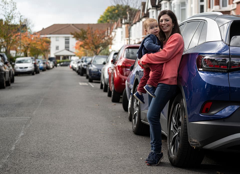 School Run with Electric Car