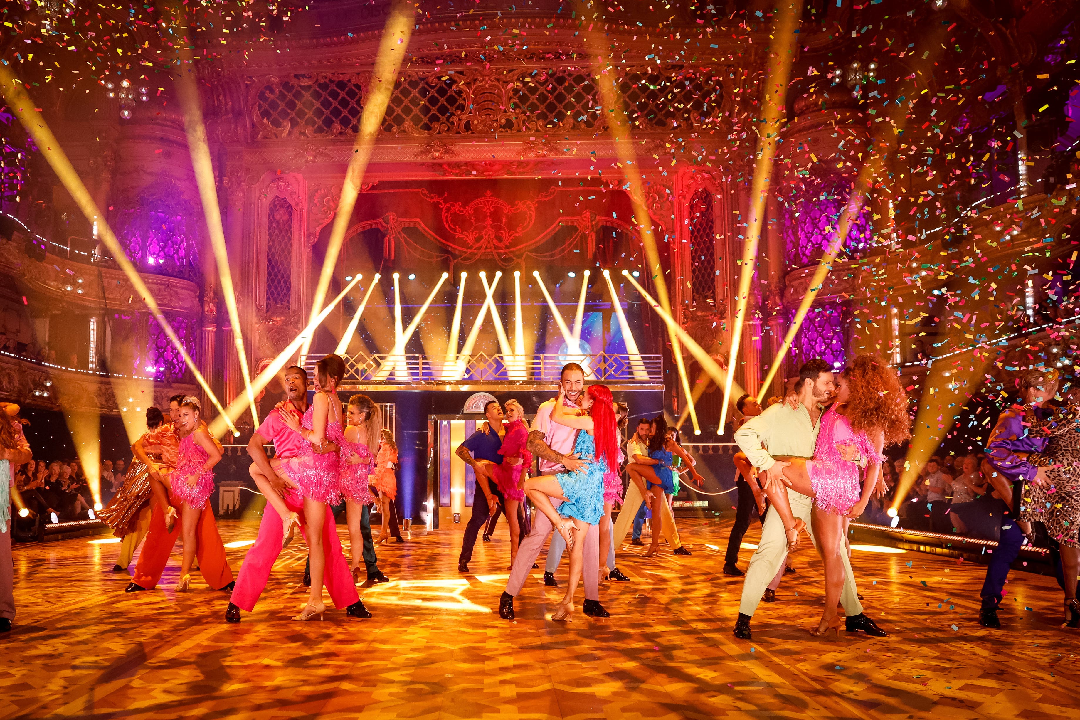 Strictly Come Dancing returns to Blackpools’s Tower Ballroom in dazzling fashion