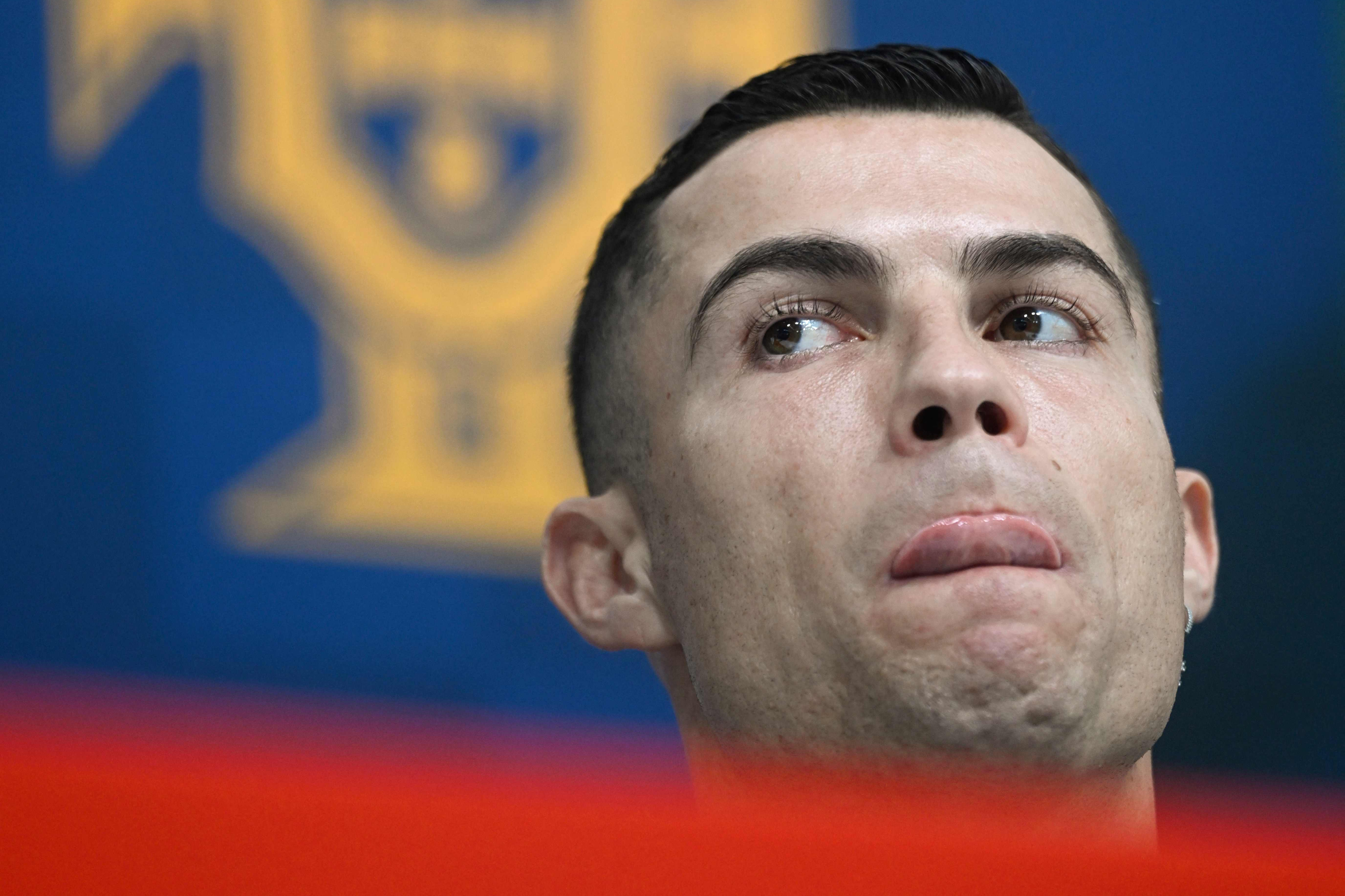 Cristiano Ronaldo breaks silence on Man United interview in shock press conference appearance