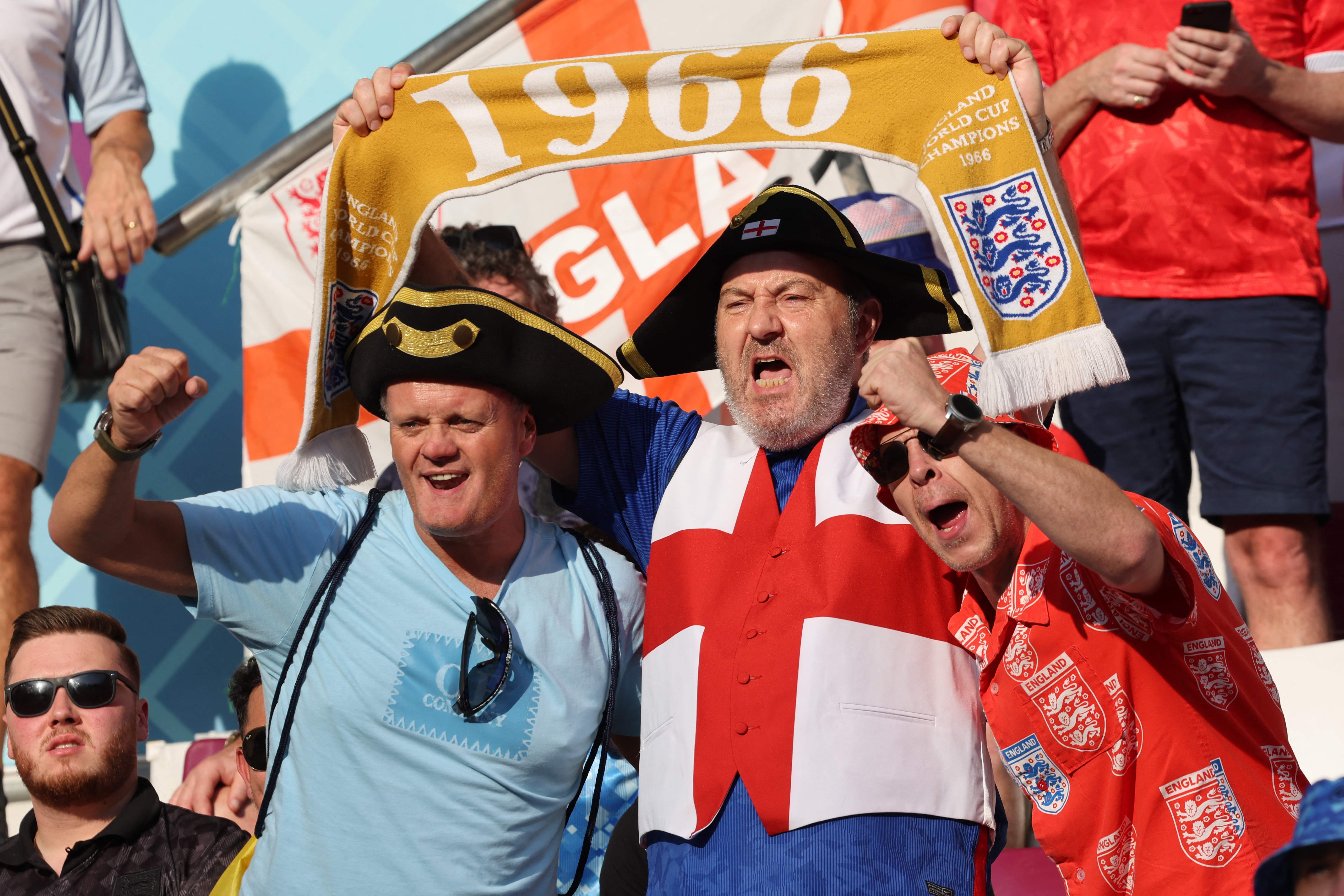 Chaos as England fans in Qatar are unable to enter stadium for Iran game due to e-ticket error 