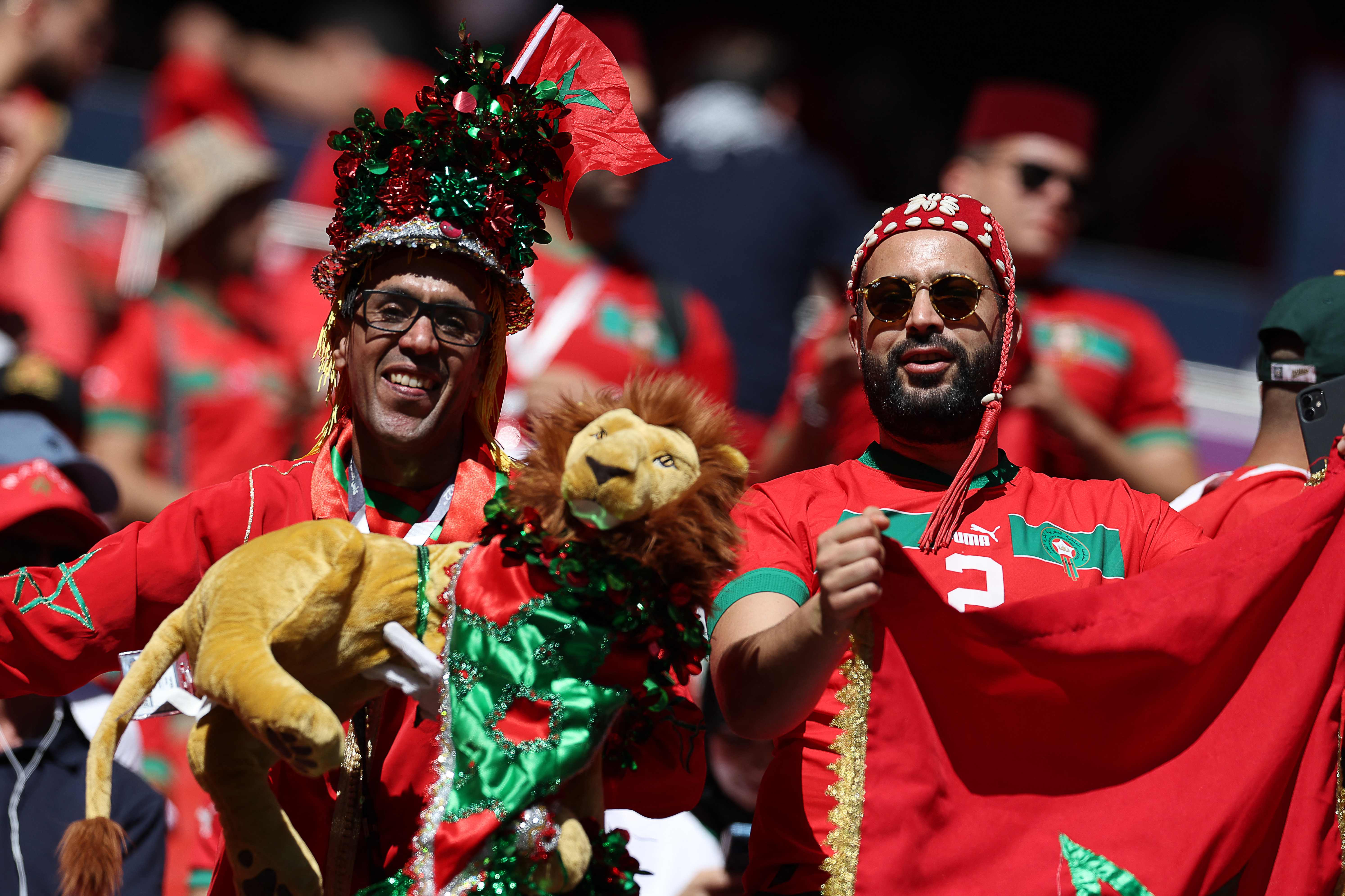 FBL-WC-2022-MATCH12-MAR-CRO-FANS