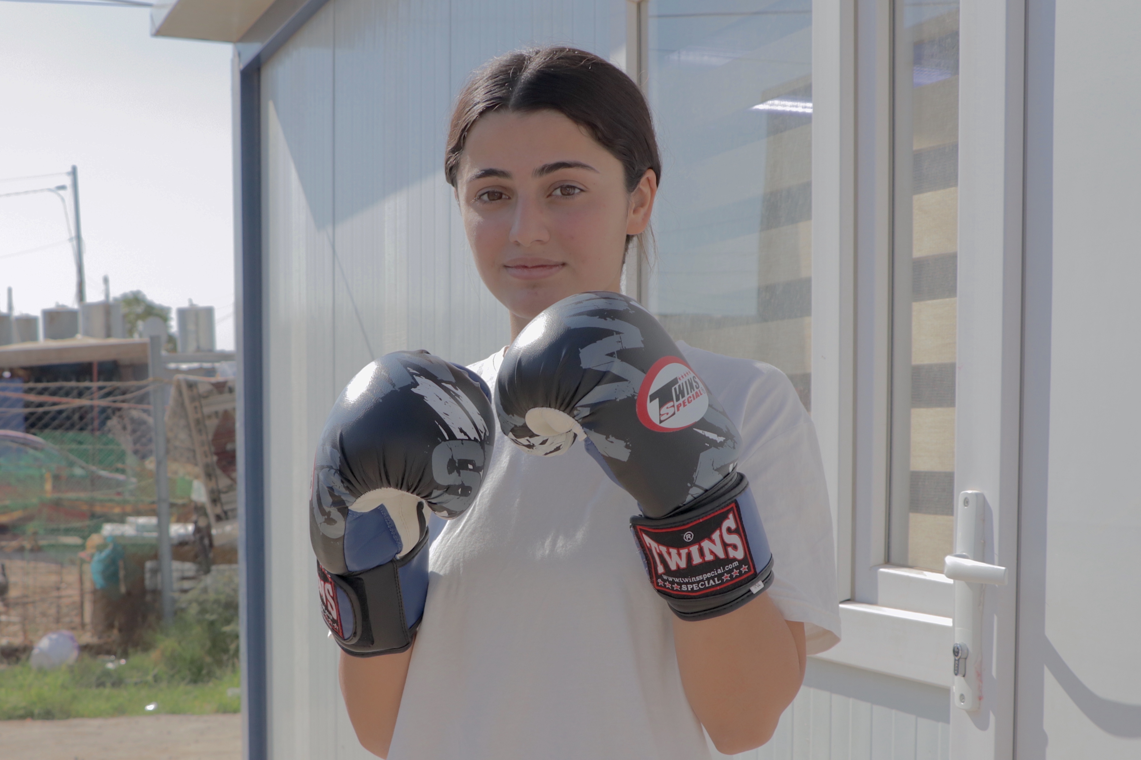 The Yazidi girls boxing their way to a new future after ISIS